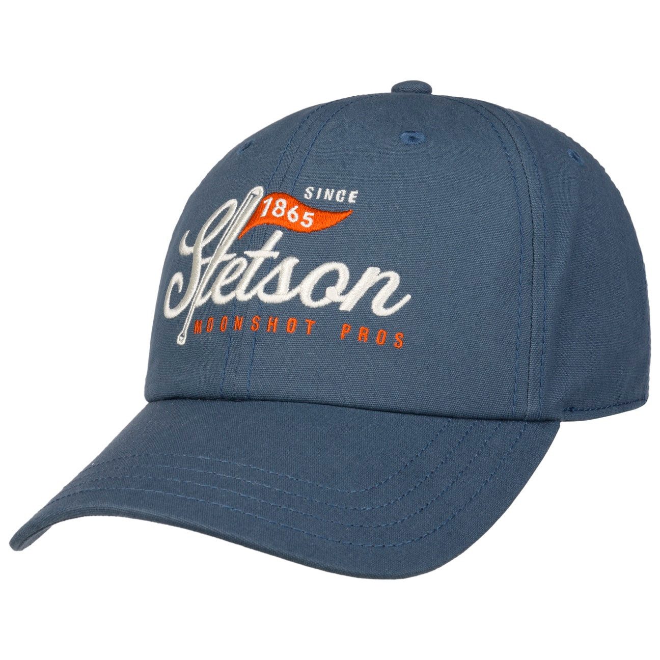 Stetson Baseball Cap (1-St) Basecap Metallschnalle