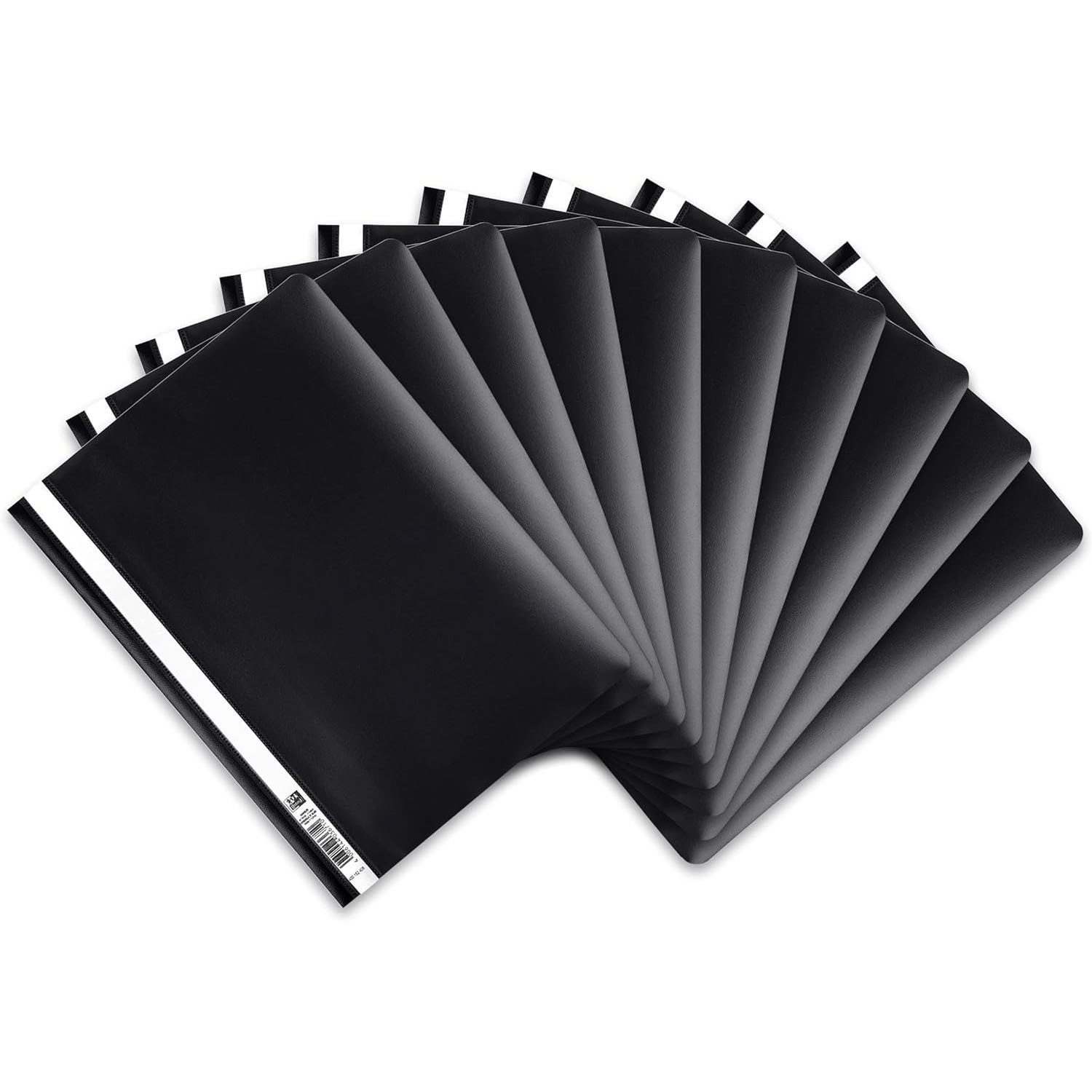 OXFORD Hefter 10x Oxford Schnellhefter, DIN A4, PP, schwarz