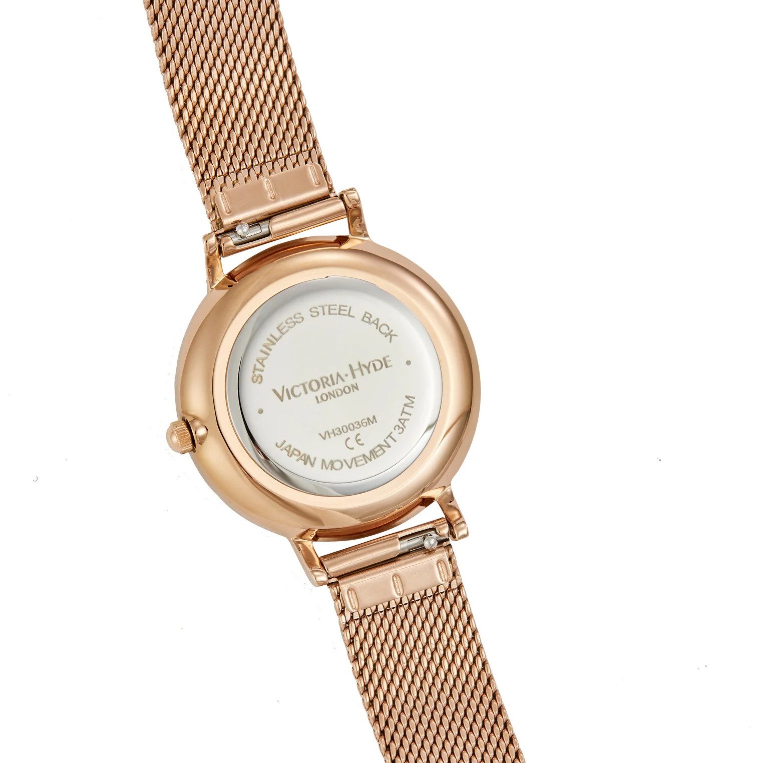 Victoria Hyde Quarzuhr Victoria Hyde Metropolitan Crystal Damen Basic Mesh-Armband, (1-tlg., Kein Set)