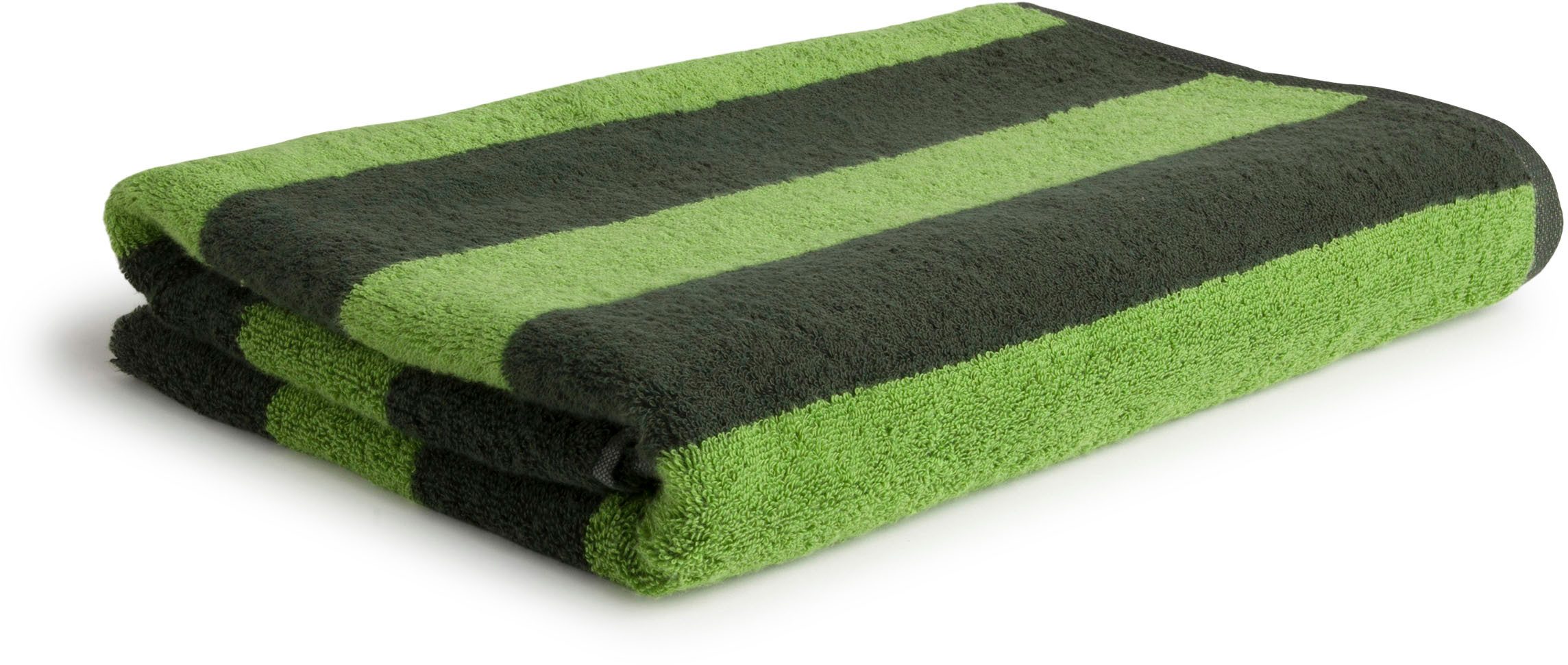 Möve Handtücher Block Streifen, Walkfrottier (1-St), Handtuch mit Blockstreifen, 100% Premium Baumwolle, Made in Germany