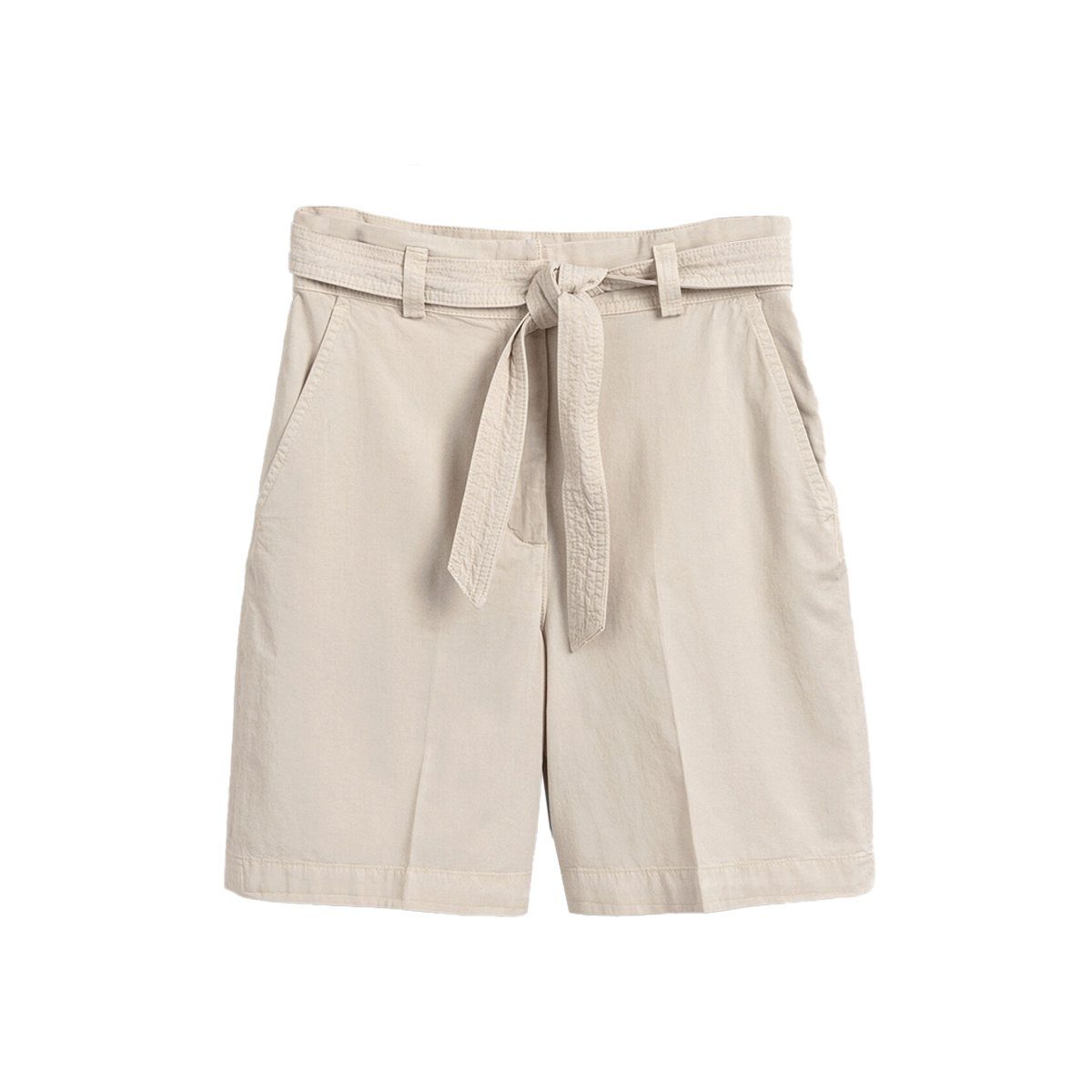 Gant Shorts 4020064 Damen Fluid Shorts mit Bindegürtel DesertBeige(221)