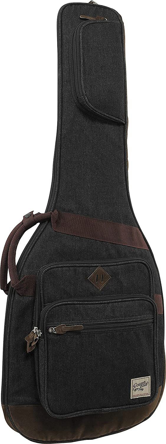 Ibanez Gitarrentasche IGB541D-BK Powerpad Gigbag für E-Gitarre Black, gepolsterter Boden & Seitenwände in Wildleder-Optik