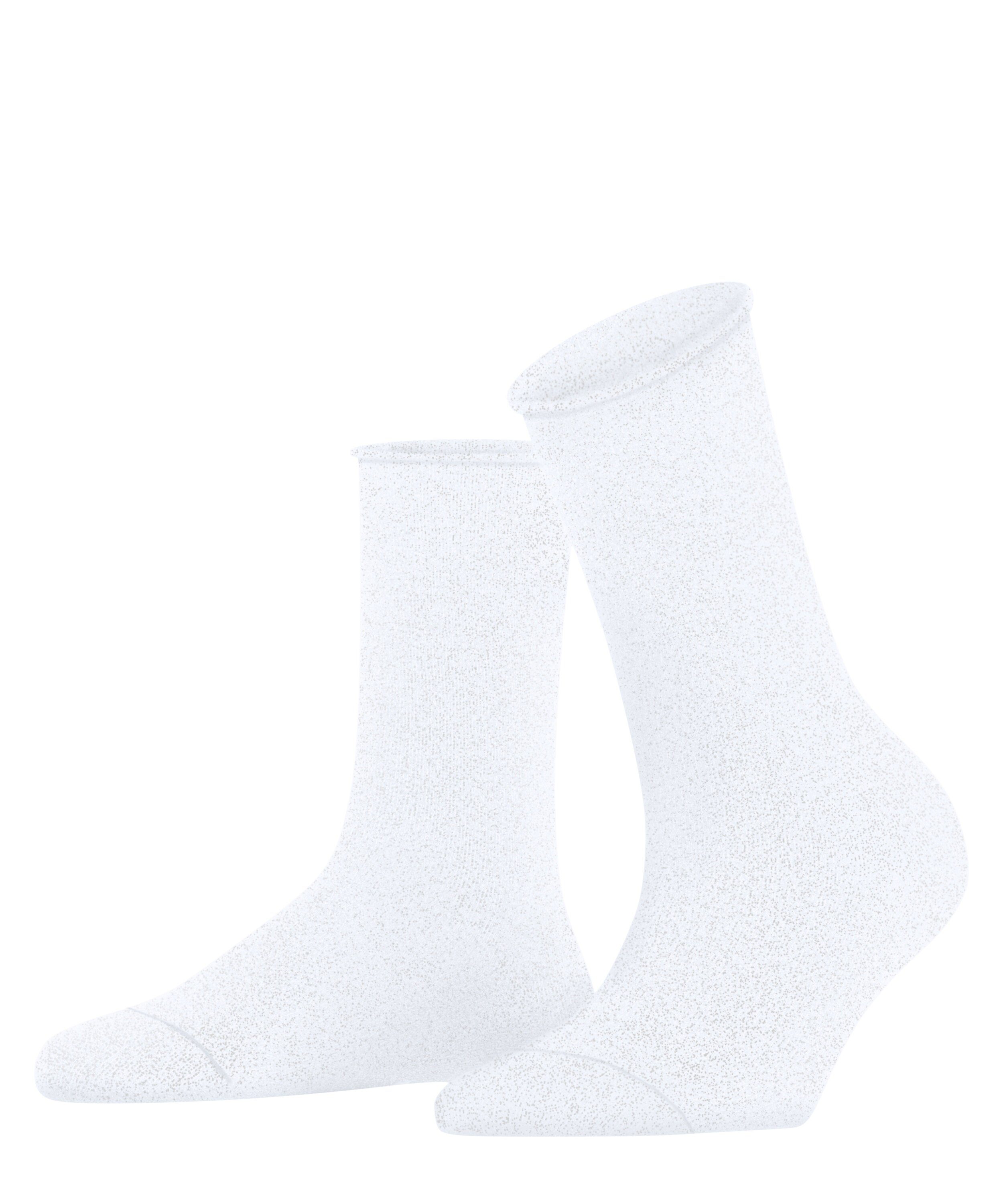 Socken Shiny Socken mit allover Glanz