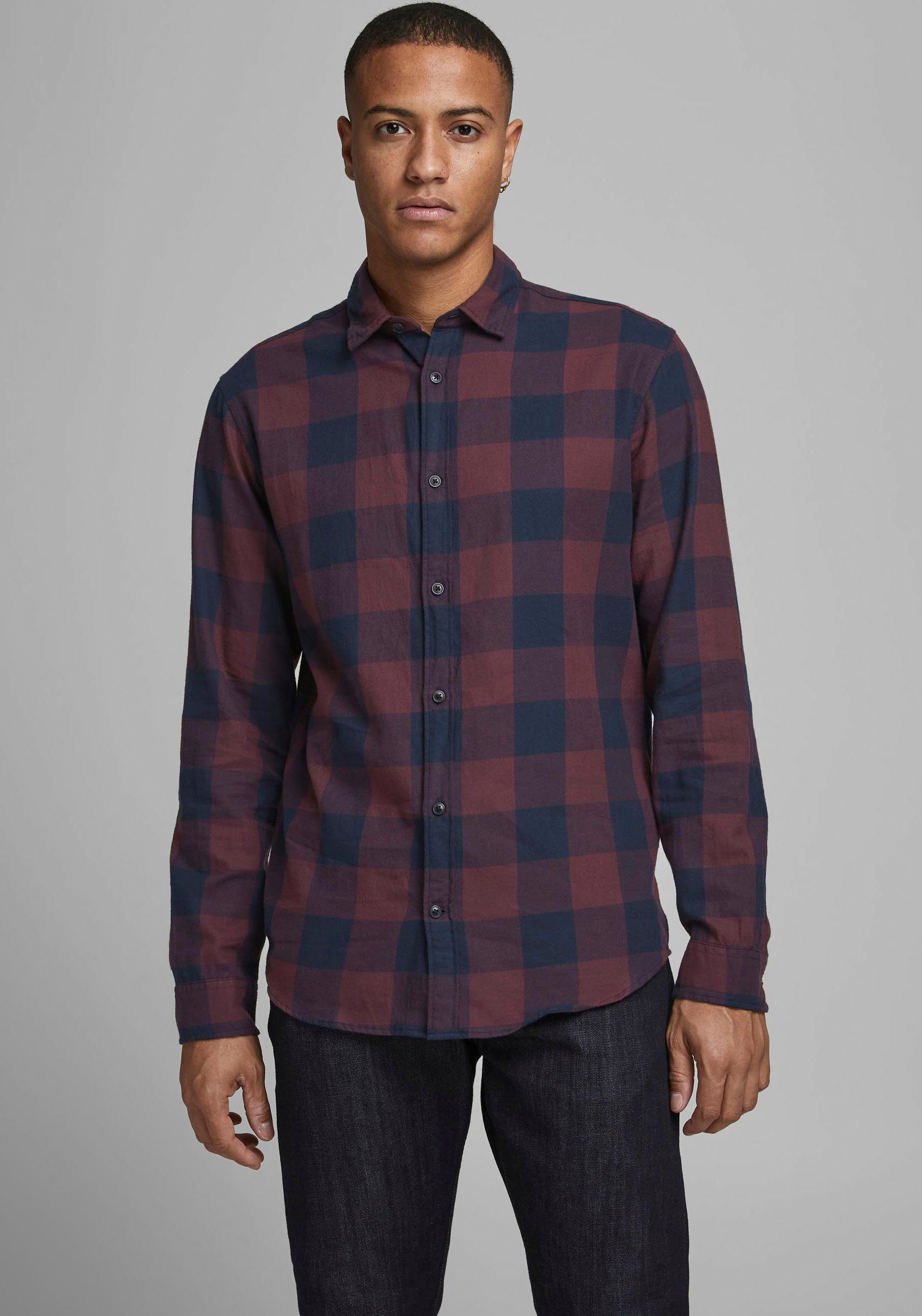 Jack & Jones Karohemd JJ JJEGINGHAM günstig online kaufen