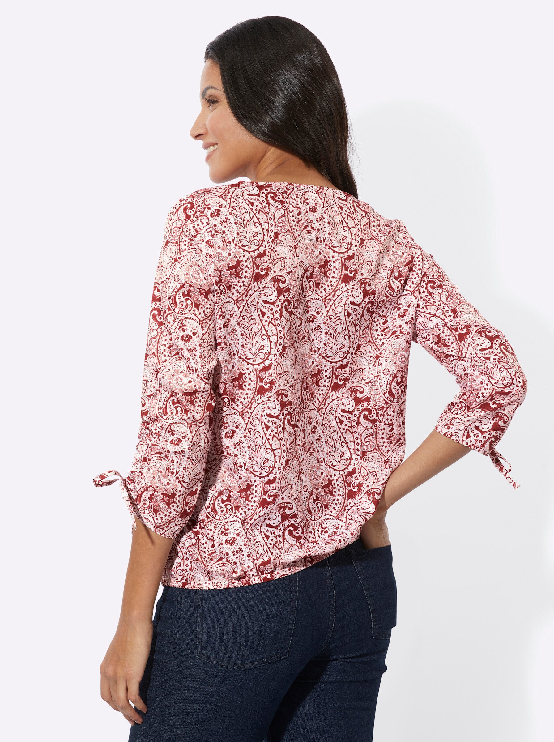 Sieh an! Klassische Bluse Schlupfbluse günstig online kaufen