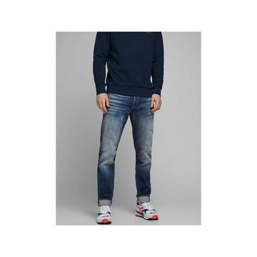 Jack & Jones Straight-Jeans blau regular (1-tlg)