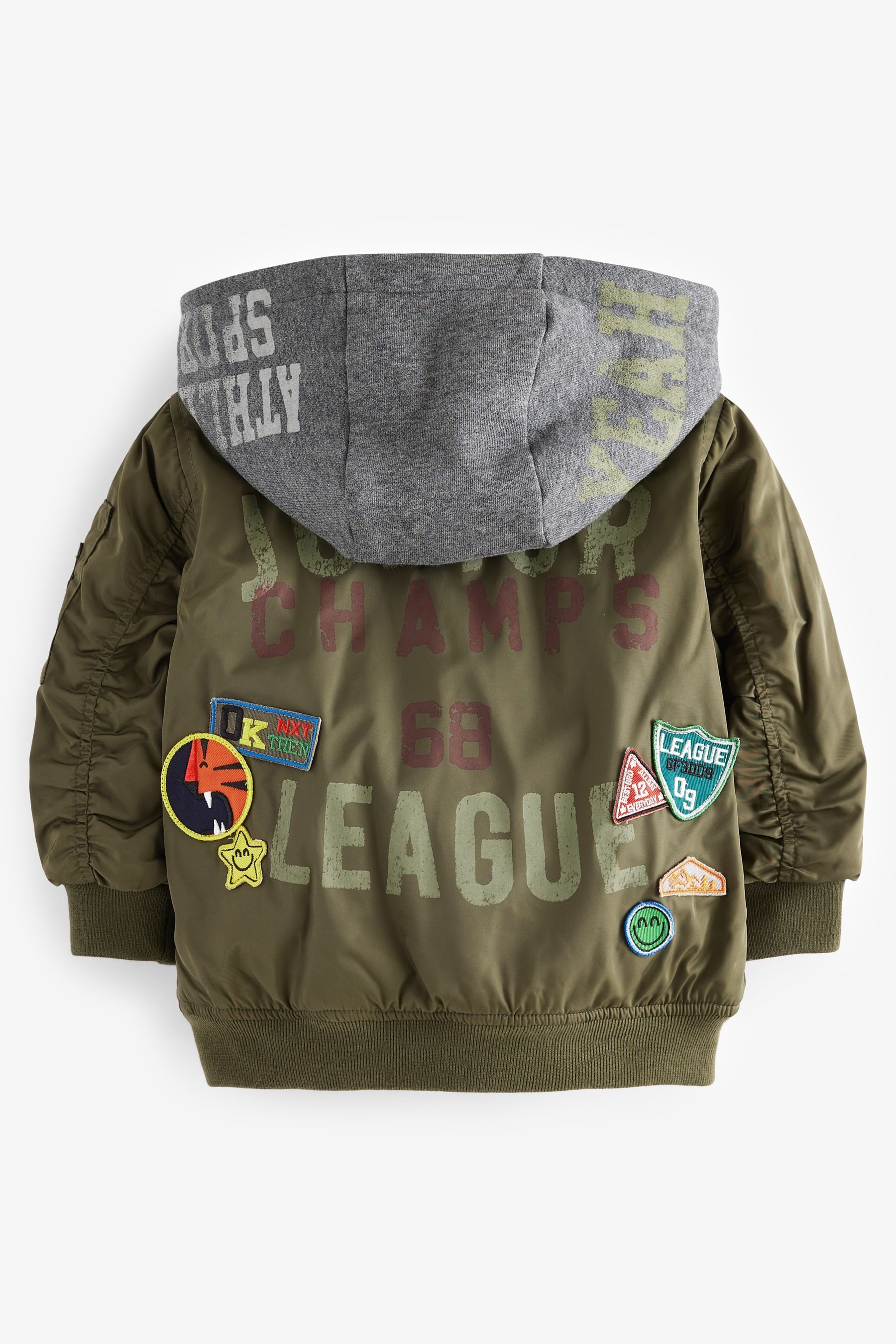 Next Bomberjacke Bomberjacke mit Kapuze aus günstig online kaufen