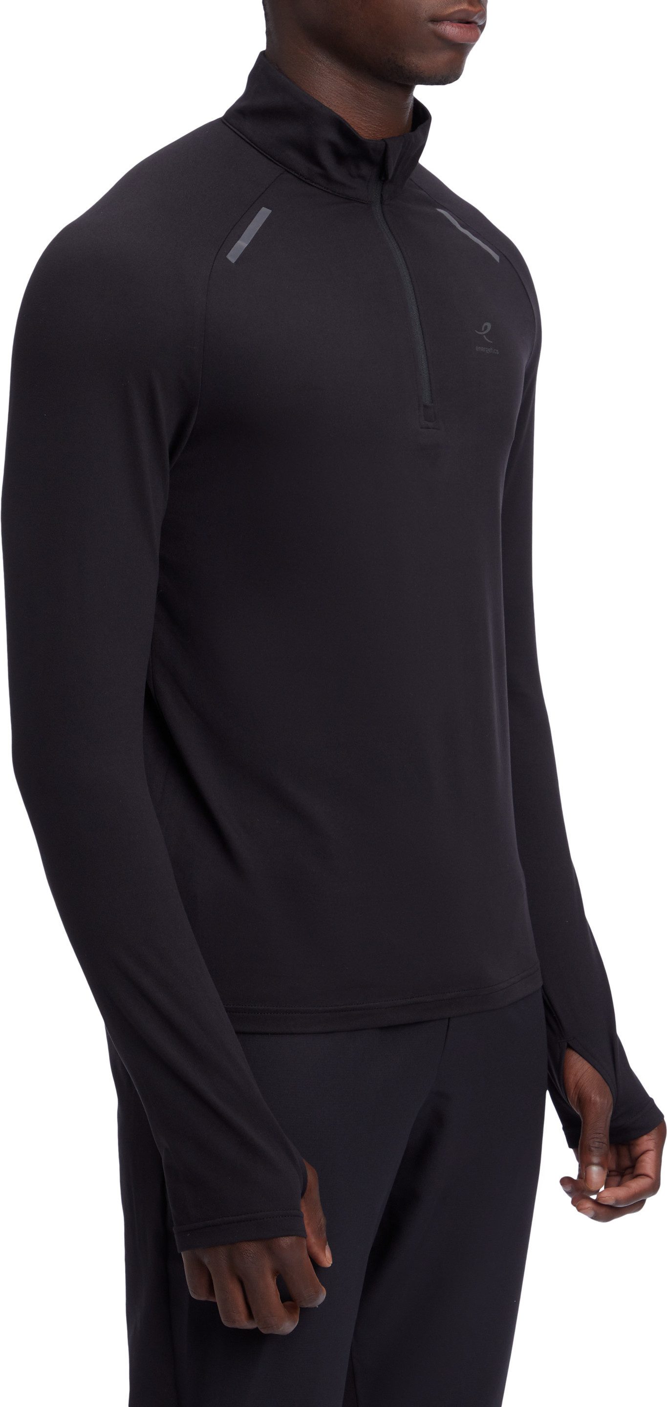 Energetics Rollkragenshirt HE.-LANGARMSHIRT CUSCO IV M Rollkragen, Half Zip, für Sport-Outfits, mit DRY PLUS-Technologie