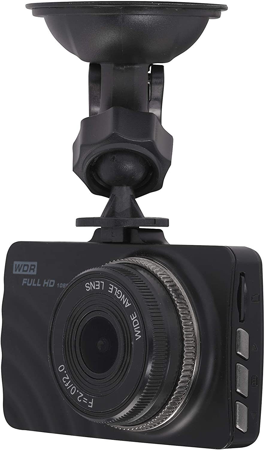Denver Kamera Display, MPixel Auto Schwarz HD) 12 Dashcam Mikrofon (Full G-Sensor DENVER Dashcam FULL-HD
