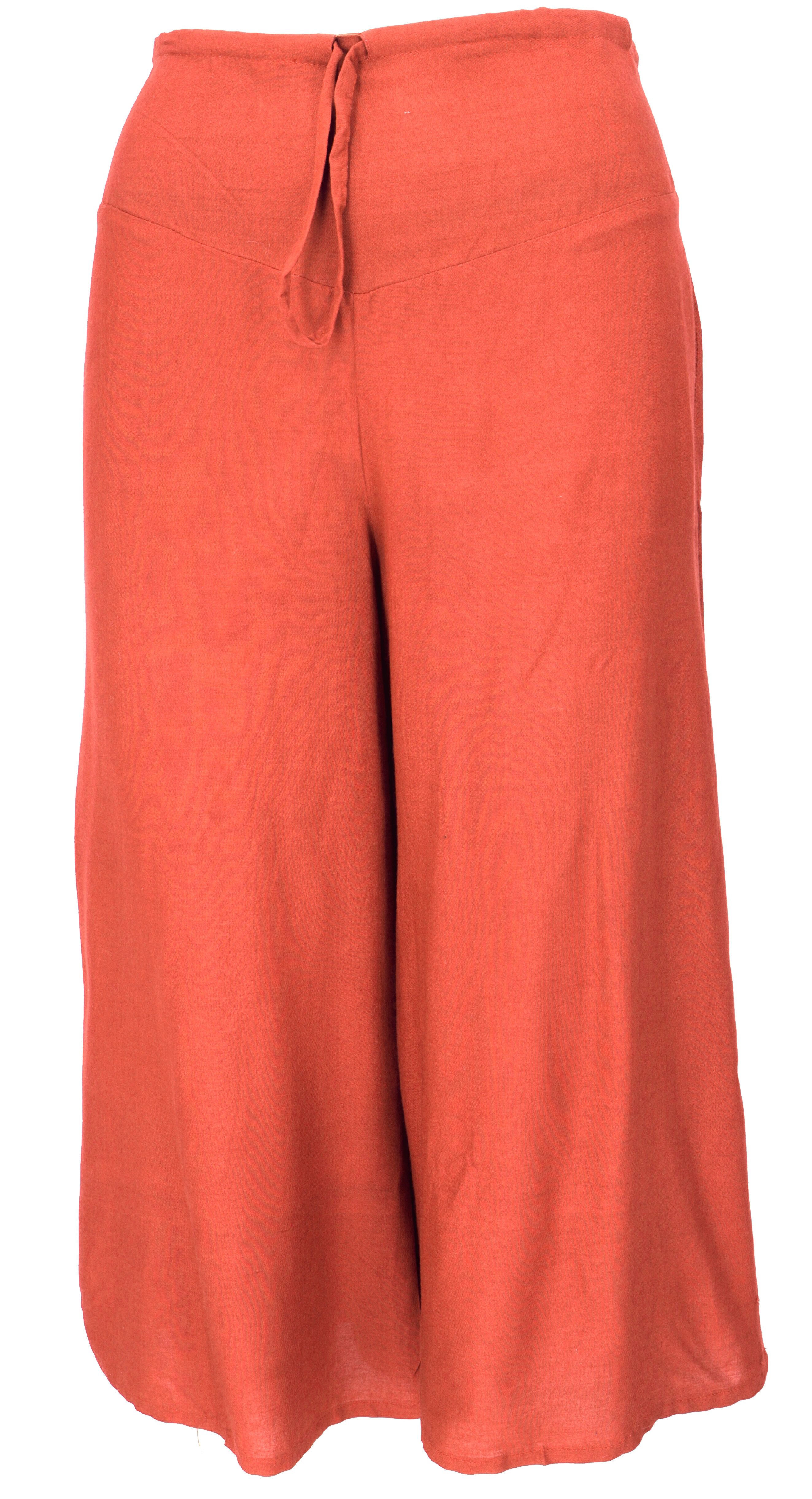 Guru-Shop Relaxhose Palazzohose, 7/8 Hosenrock, Boho günstig online kaufen