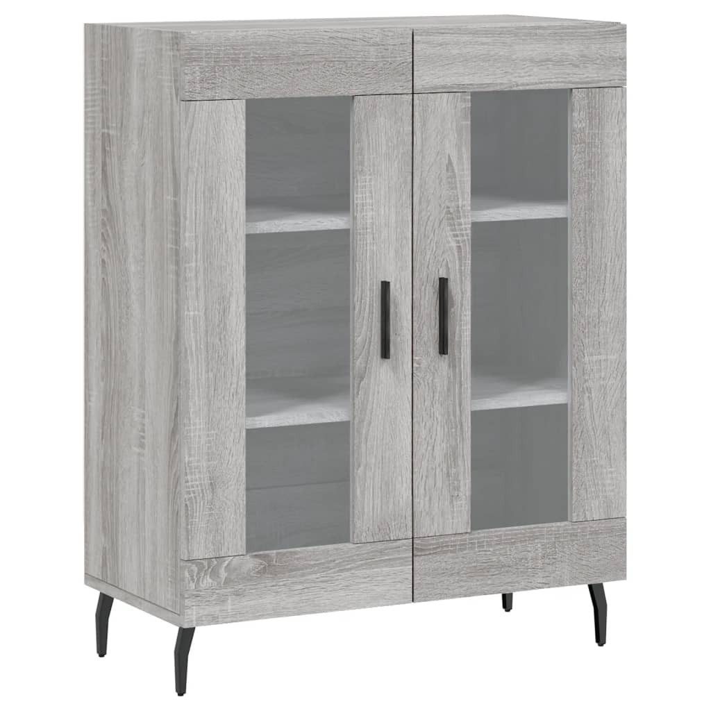 vidaXL Sideboard Sideboard Grau Sonoma 69,5x34x90 günstig online kaufen