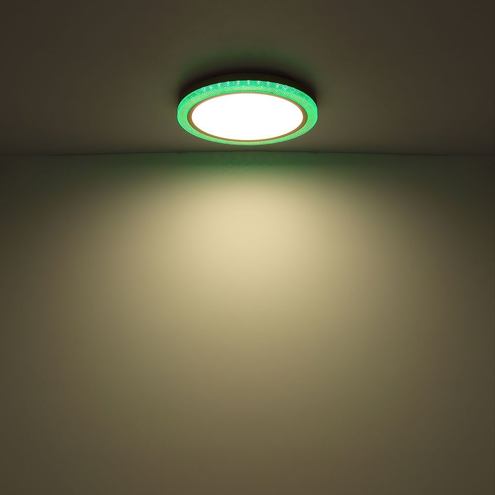 Deckenleuchte, Globo Deckenleuchte Dimmbar LED Nachtlicht RGB-Farbwechsler Dimmbar
