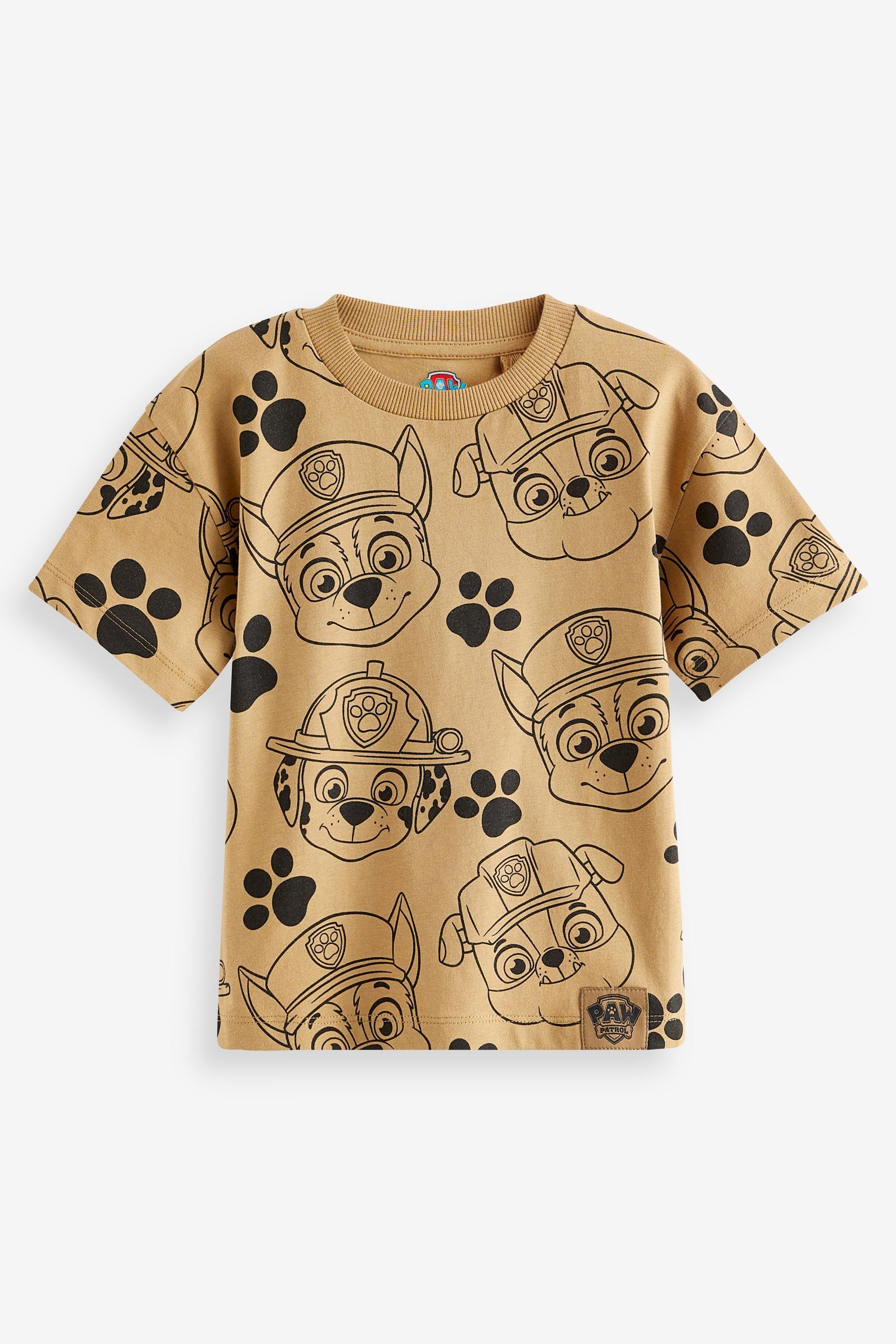 Next T-Shirt PAW Patrol Lizensiertes T-Shirt mit Allover-Print (1-tlg)