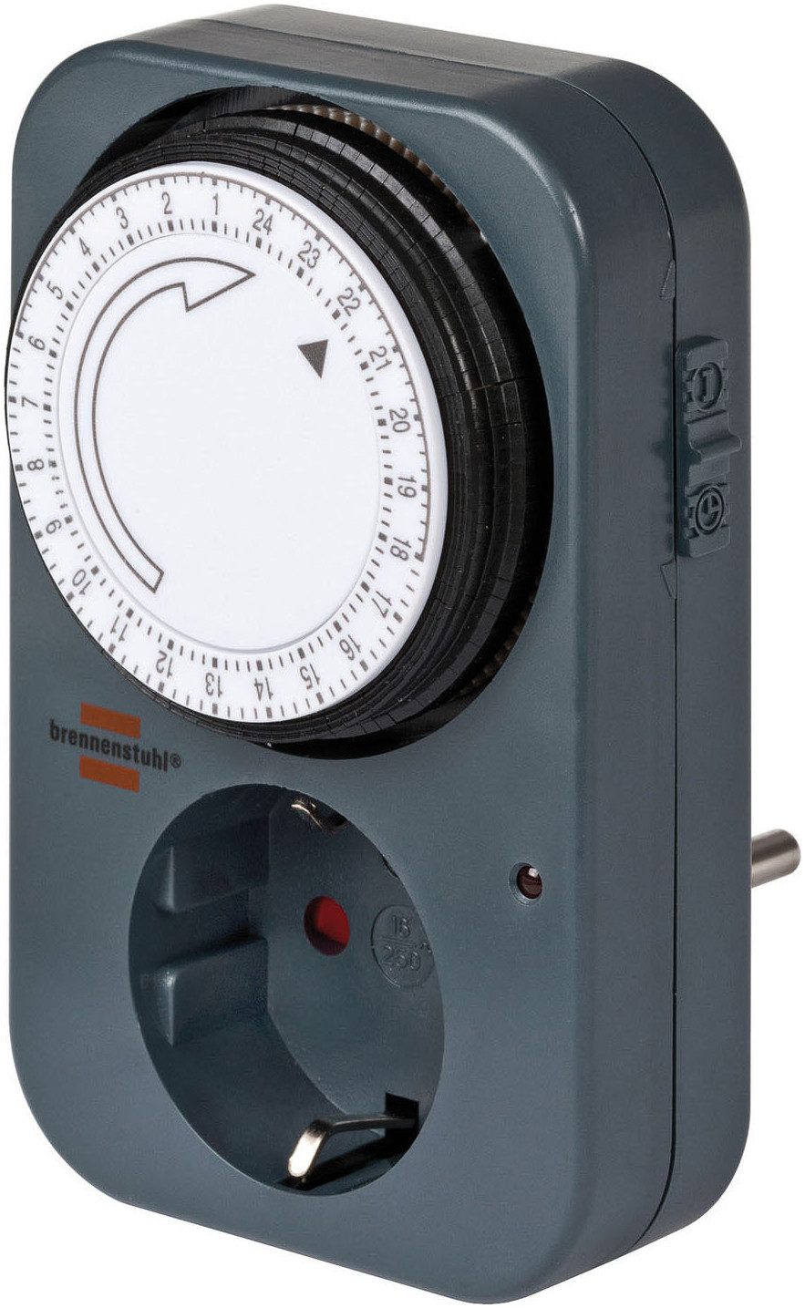 Brennenstuhl Steckdose Mechanische Zeitschaltuhr MZ 20-1