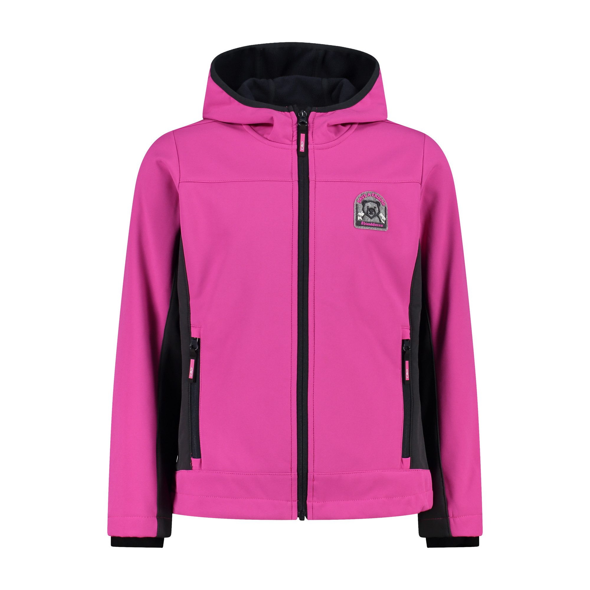 Softshelljacke CMP Mädchen Softshelljacke KID G JACKET FIX HOOD 34A0845