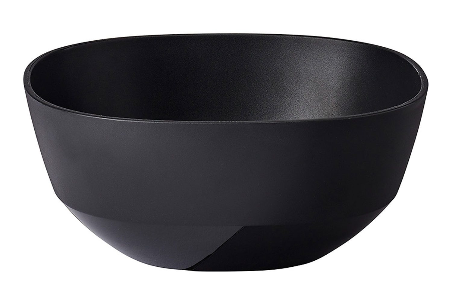 Mepal Müslischale SILUETA, Ø 15 cm, Schwarz, BPA-frei, Polypropylen, (1-tlg), Gefriergeeignet, Spülmaschinengeeignet, 750 ml