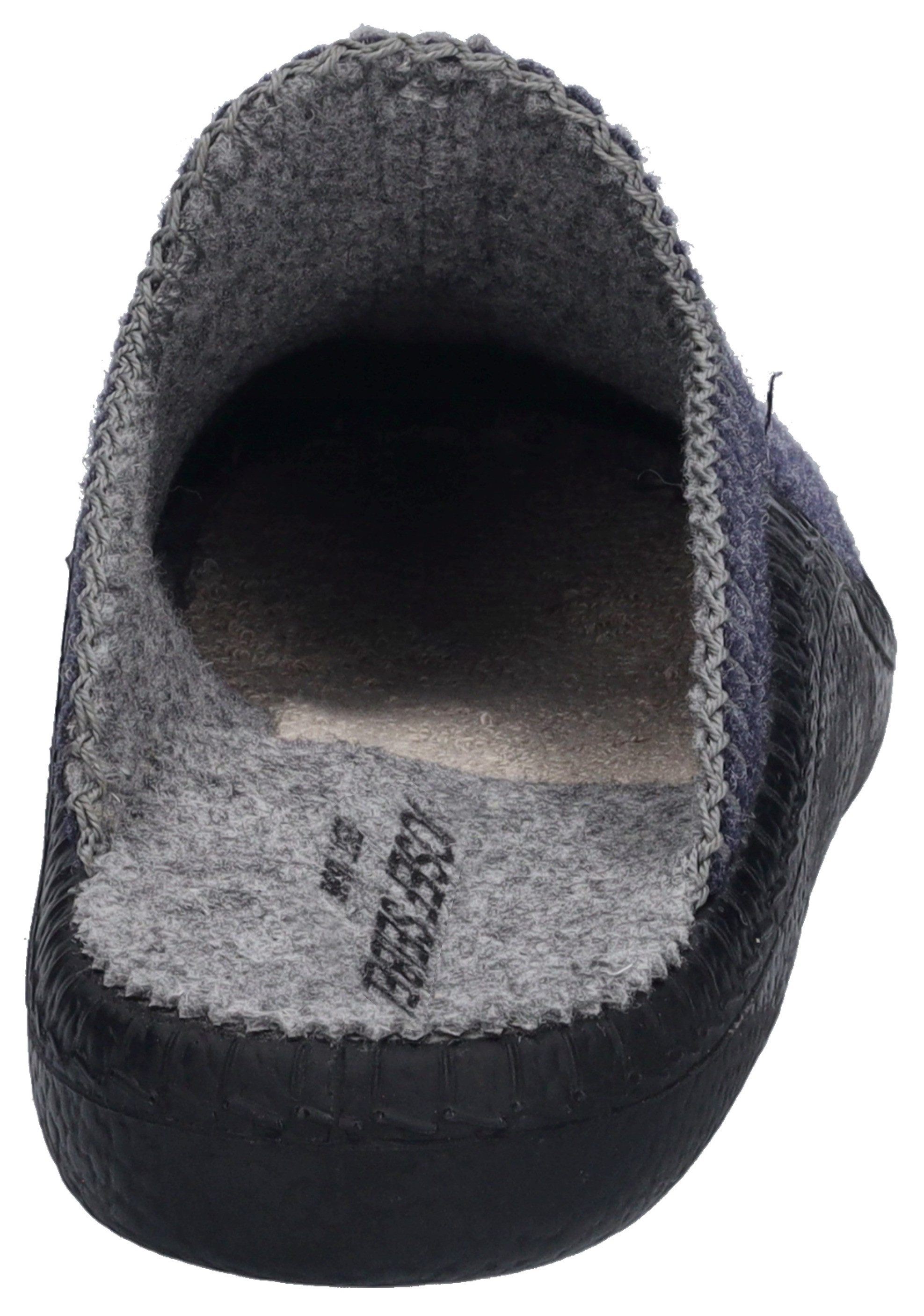 Josef Seibel Monaco 62 Pantoffel Hausschuh, Slipper mit Ziernähte