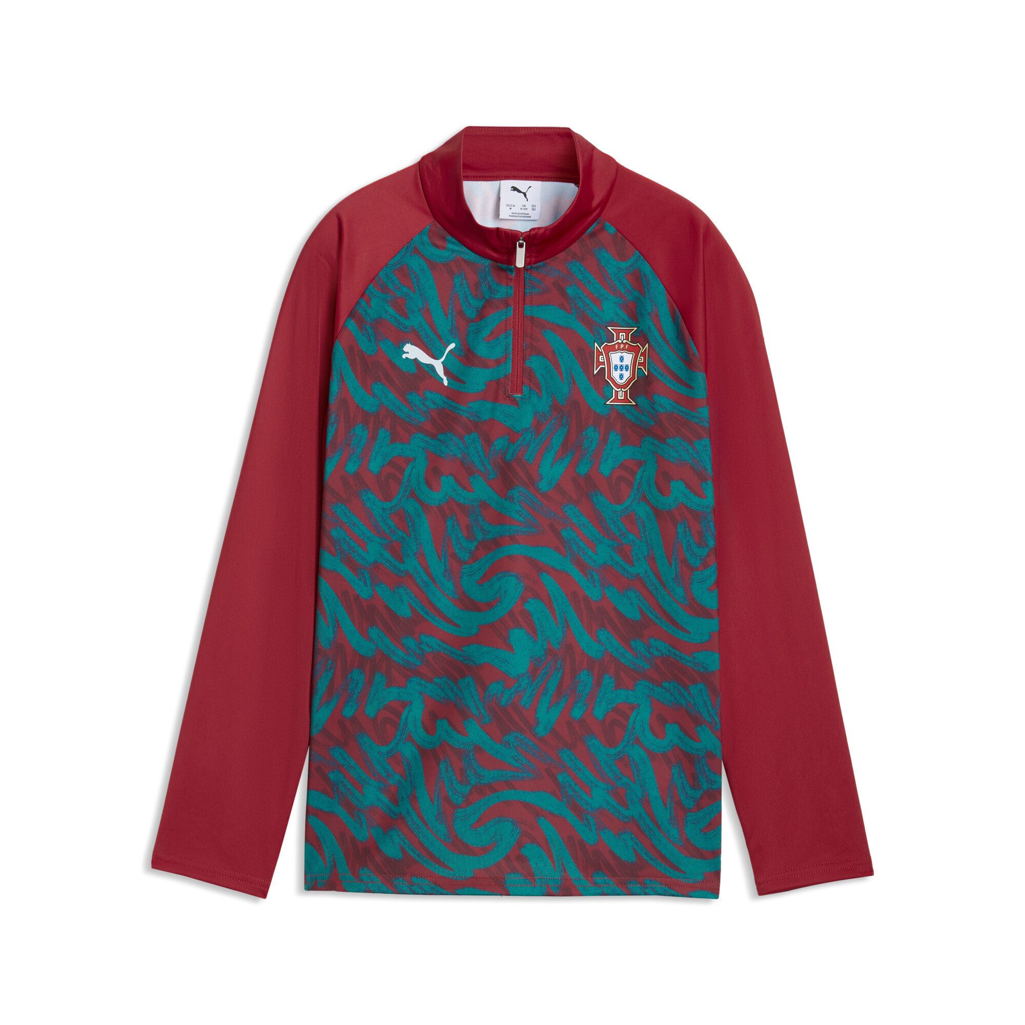 T-Shirt Portugal Aufwärmoberteil Jugendliche
