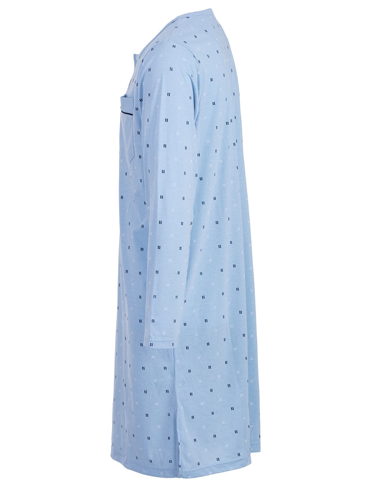 Henry Terre Nachthemd Nachthemd Langaerm - Wave günstig online kaufen