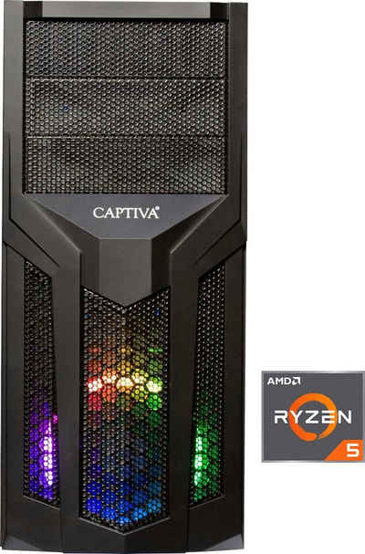 CAPTIVA Advanced Gaming R68-778 Gaming-PC (AMD Ryzen 5 4650G, GeForce GTX 1660, 8 GB RAM, 480 GB SSD, Luftkühlung)