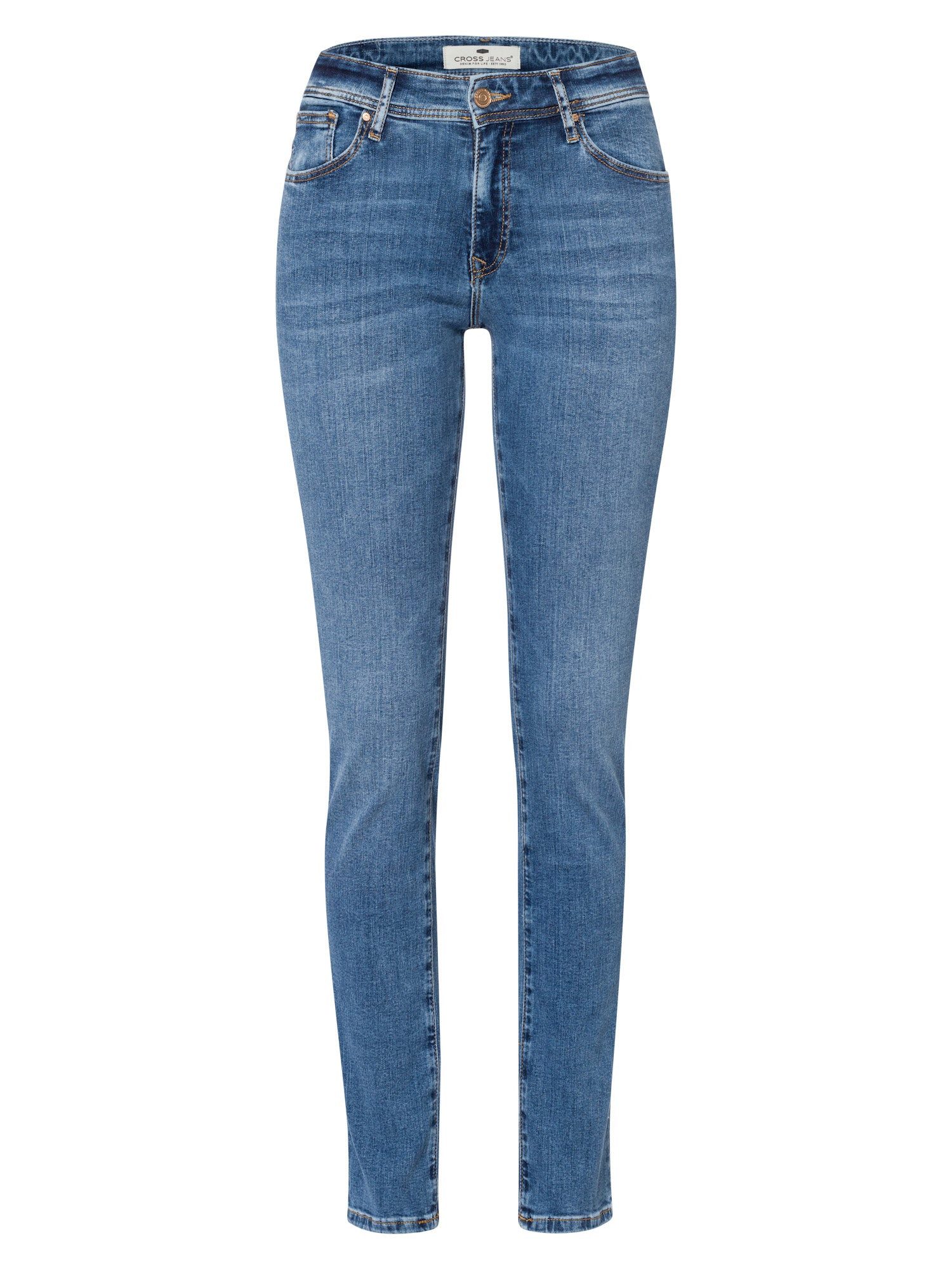 CROSS JEANS® Stretch-Jeans CROSS JEANS ANYA dark blue P489-228