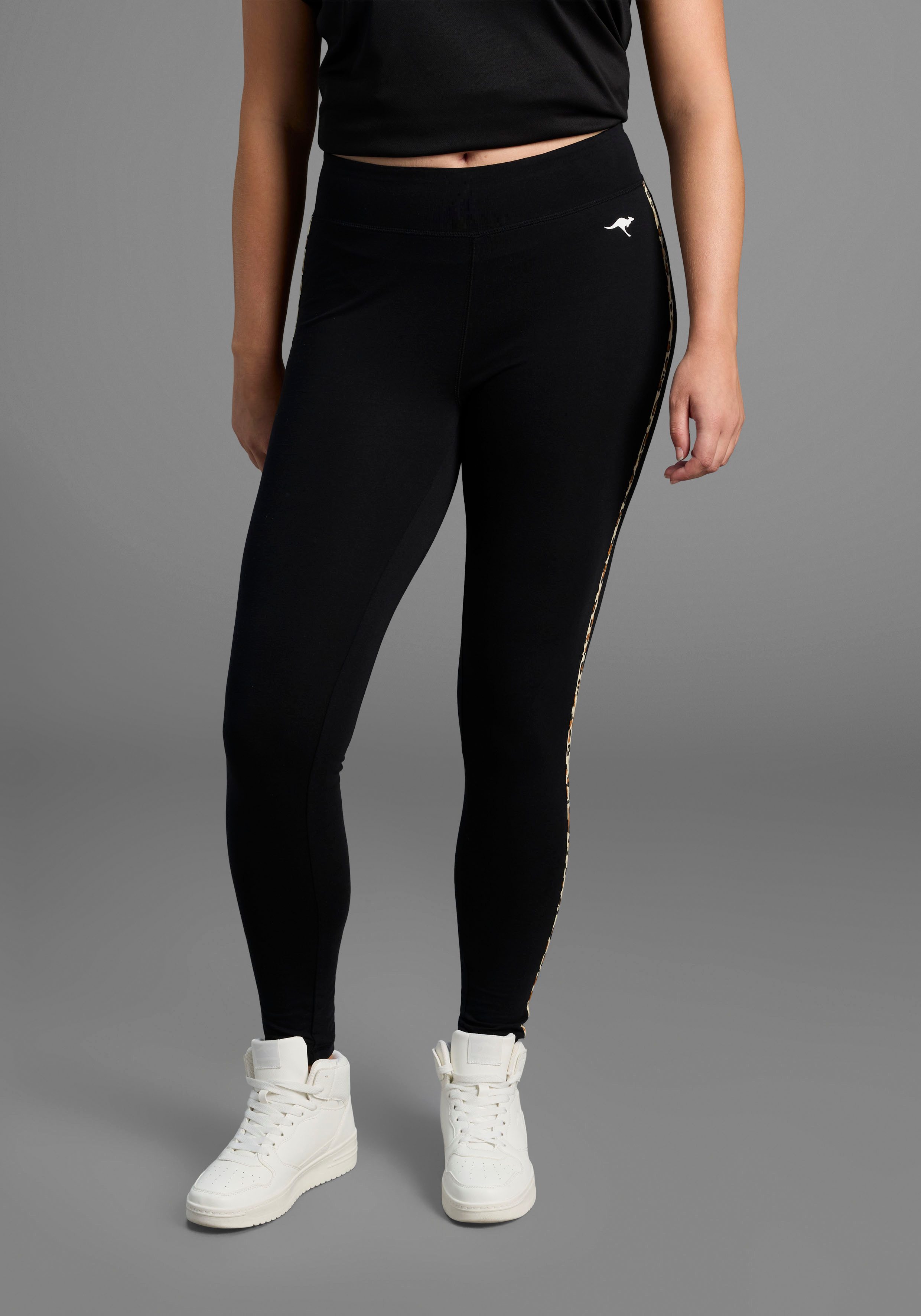 KangaROOS Leggings mit seitlichen Streifen im günstig online kaufen