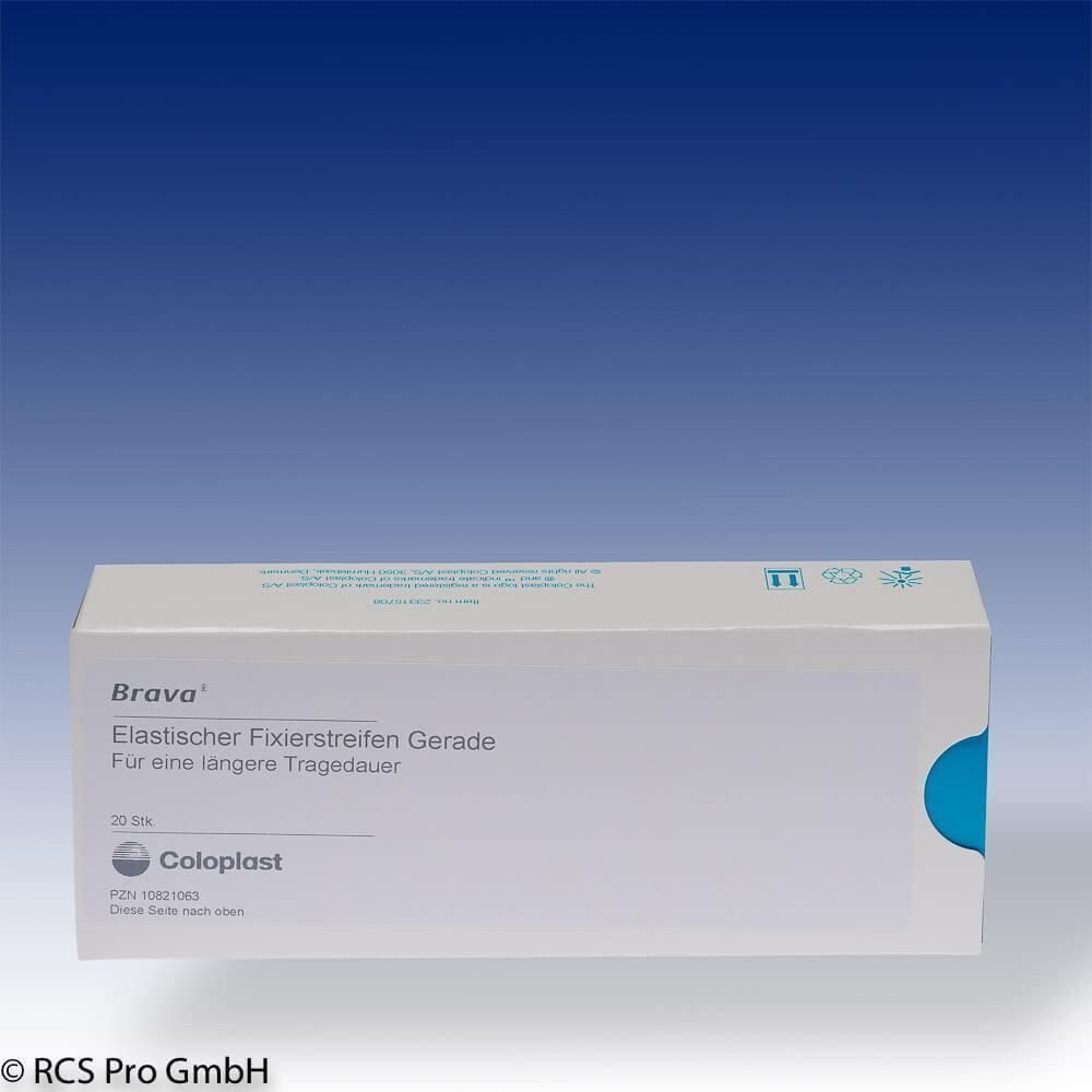 Coloplast Rückenbandage Brava elastische Fixierstreifen GERADE