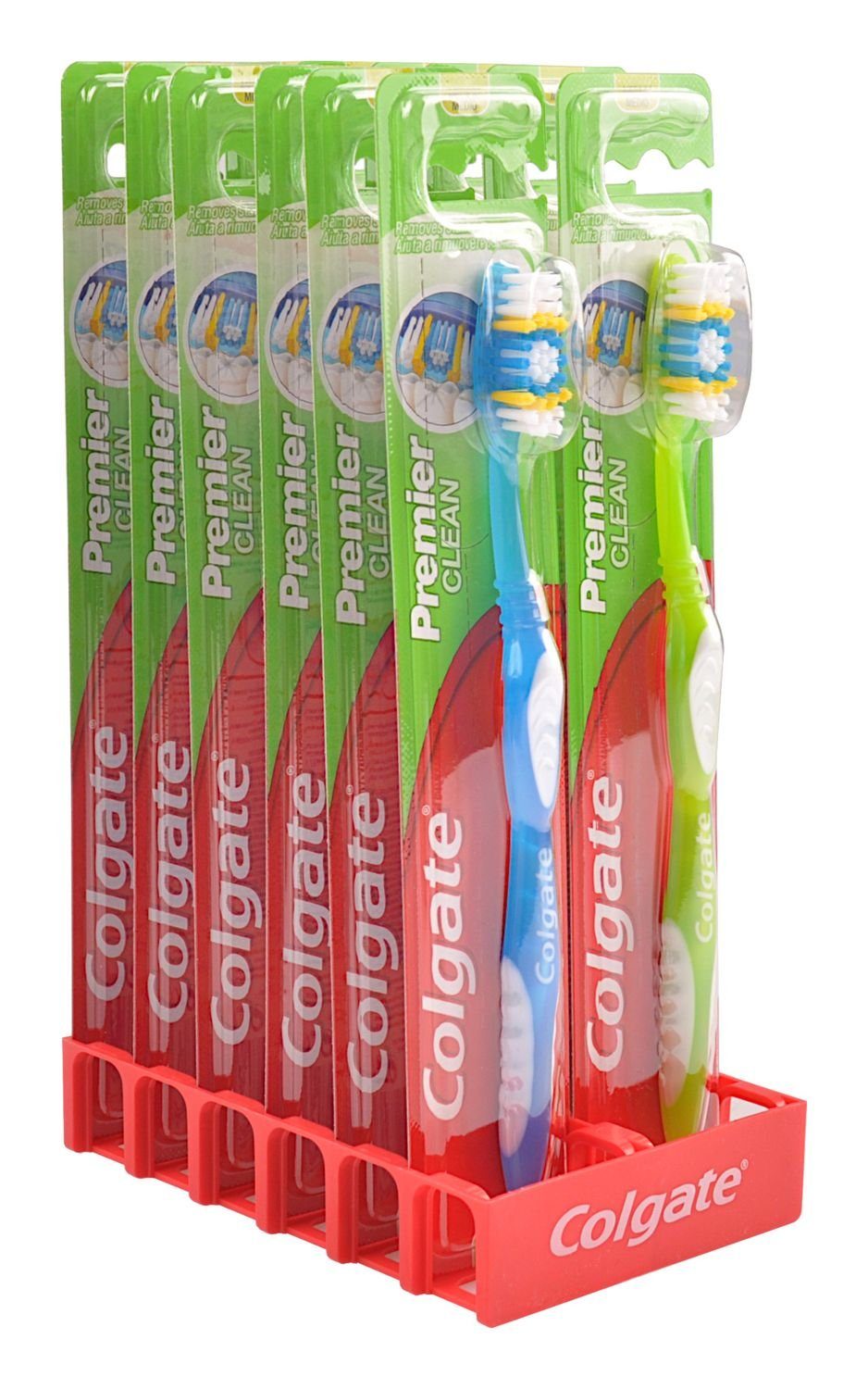 Colgate Zahnbürste Colgate Premier clean medium 12er Display Zahnbürsten Zahnbürste