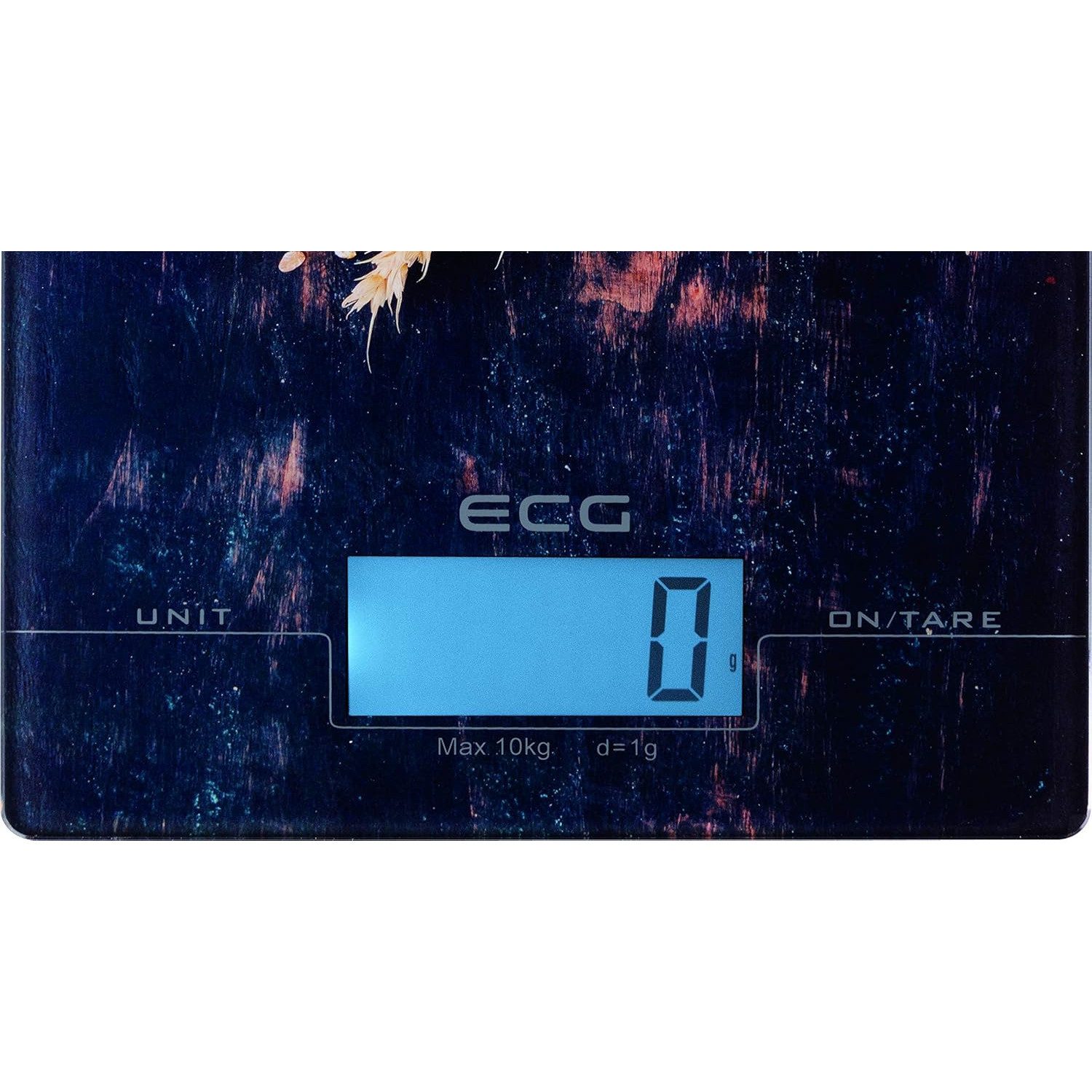 ECG Küchenwaage ECG KV 1021 Berries, Meßgenauigkeit von 1 g, Option zur Auswahl von Maßeinheiten (g / ml)