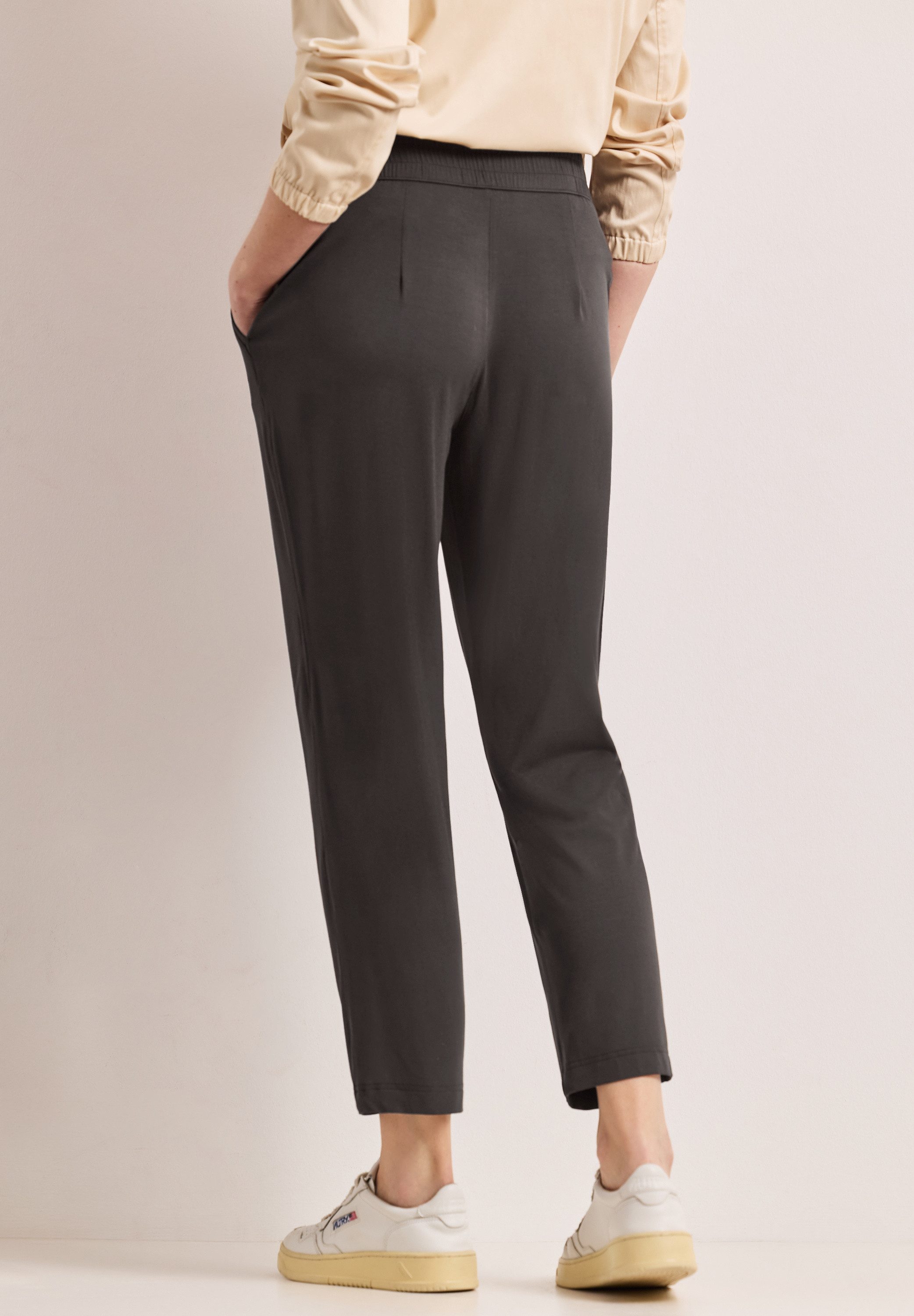 STREET ONE Stoffhose Middle Waist