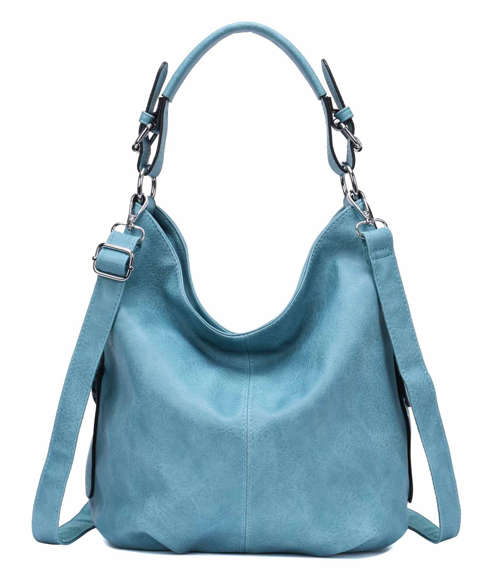 Schultertasche DAMEN SHOPPER Hobo Bag Umhängetasche Handtasche City Bag Cross-Over