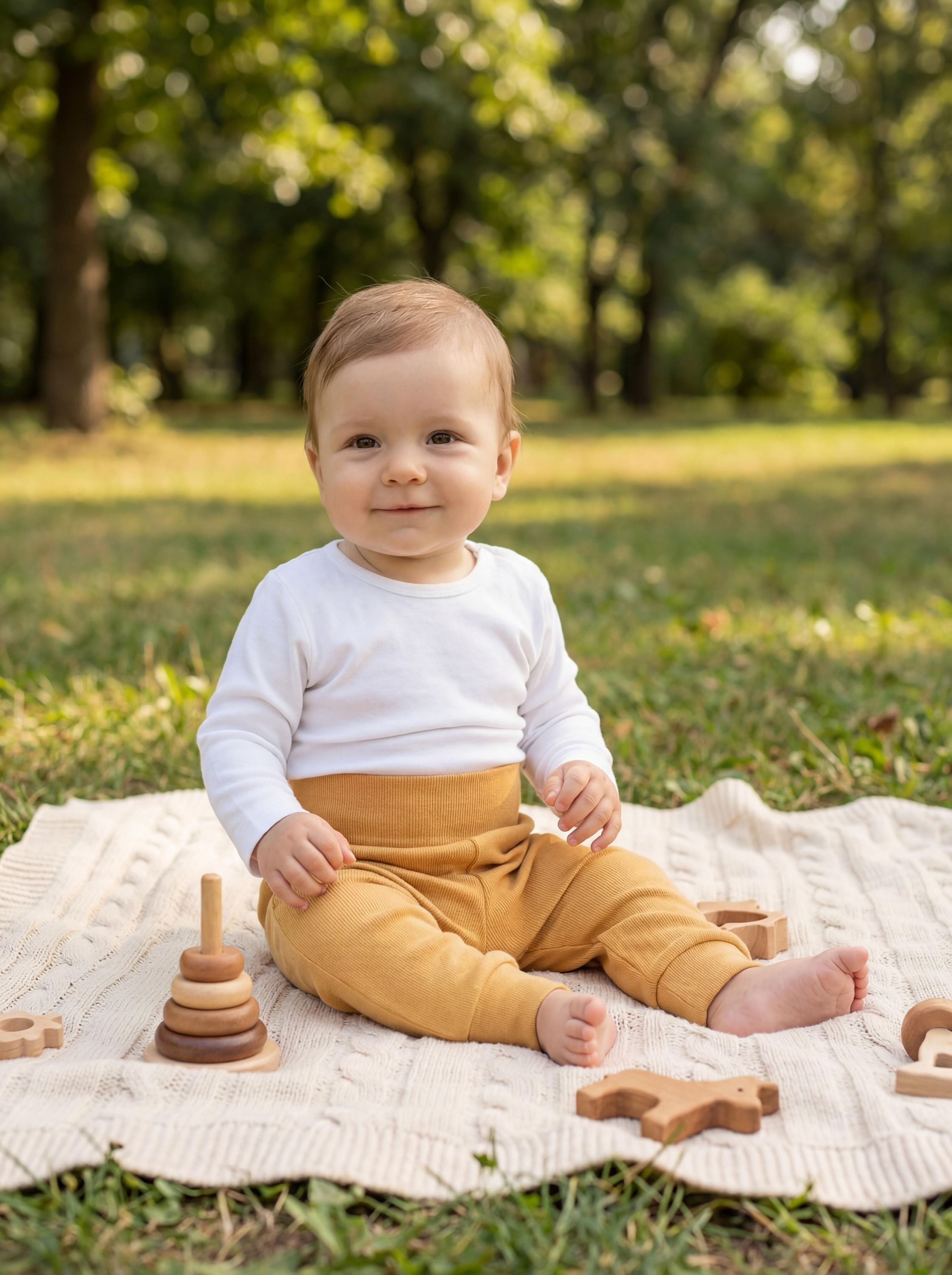 TupTam Pumphose Pumphose Baby 5er Pack Unisex – Bequeme Baby Hose aus Baumwolle