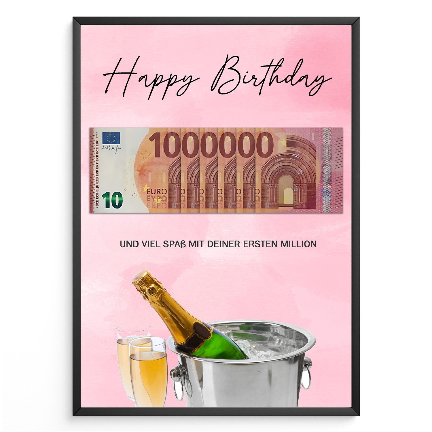 Tigerlino Poster Geldgeschenk Geburtstag Männer Frauen günstig online kaufen