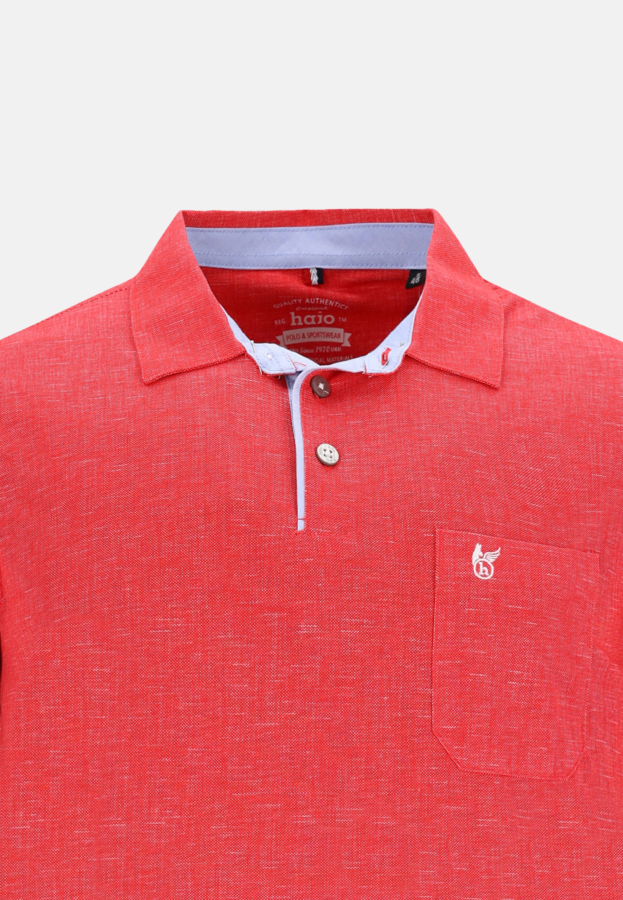 Hajo Poloshirt 2er Pack Stay Fresh (Spar-Set, 2-tlg) Poloshirt - Baumwolle - Atmungsaktiv - Bügelfrei und atmungsaktiv – Bild 2 von 3