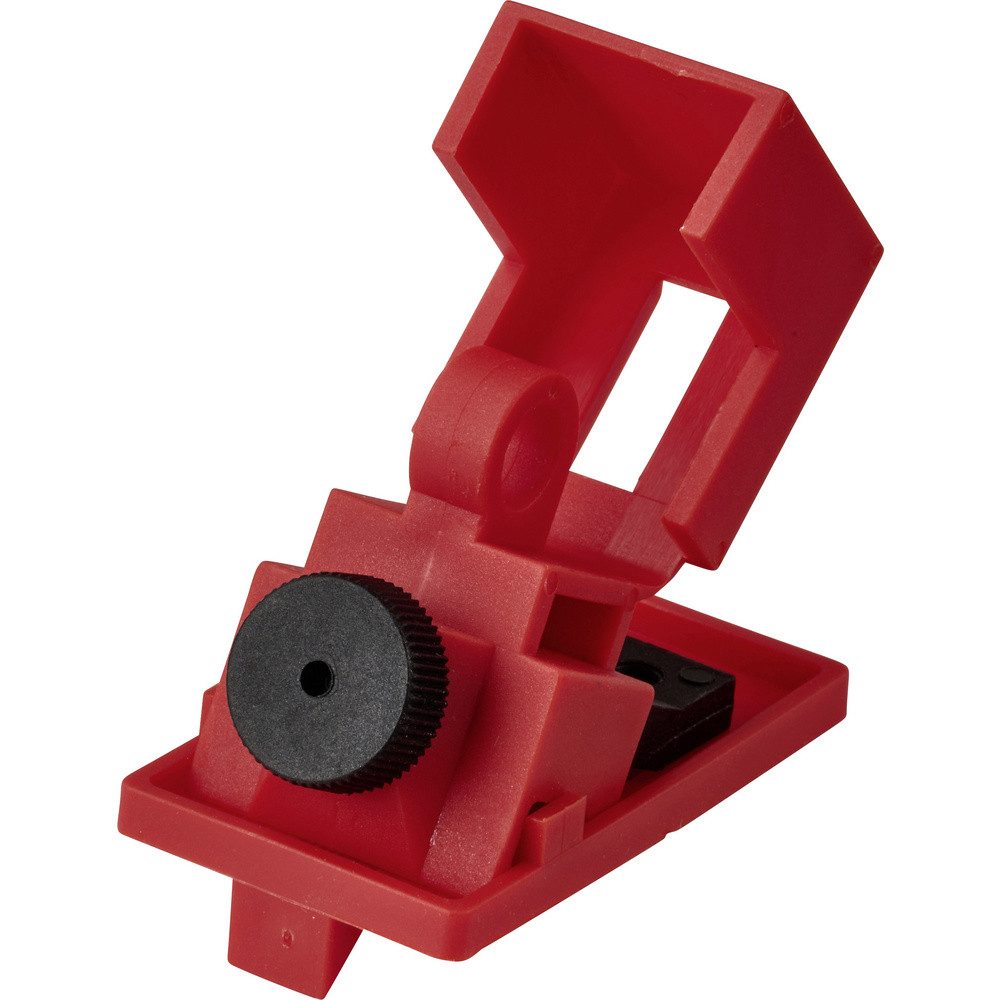 Sygonix Verteilerbox Sygonix SY-6872680 Verriegelung 28.9 mm Rot Leistungsschalter Klem