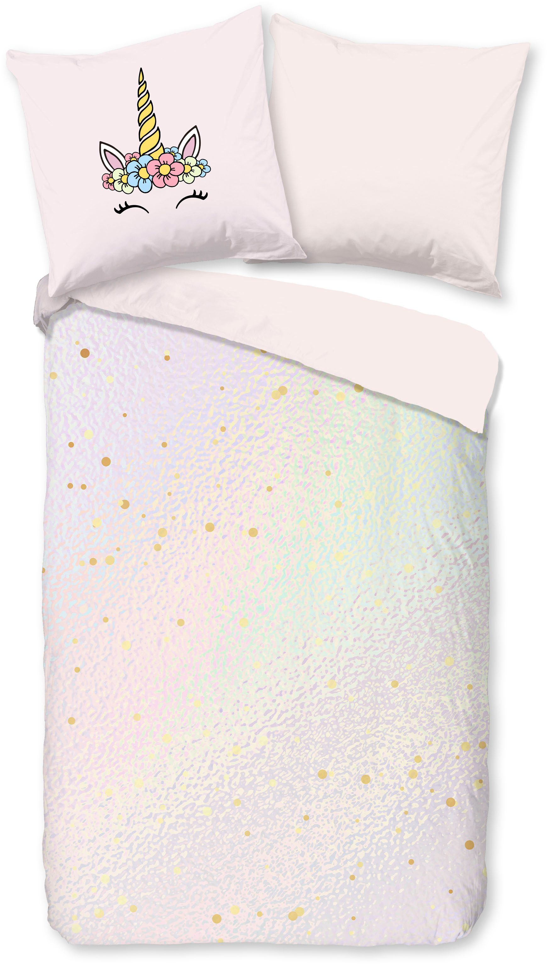 PURE luxury collection Kinderbettwäsche »Mandy«, Mikrofaser, 135x200, pfleg günstig online kaufen