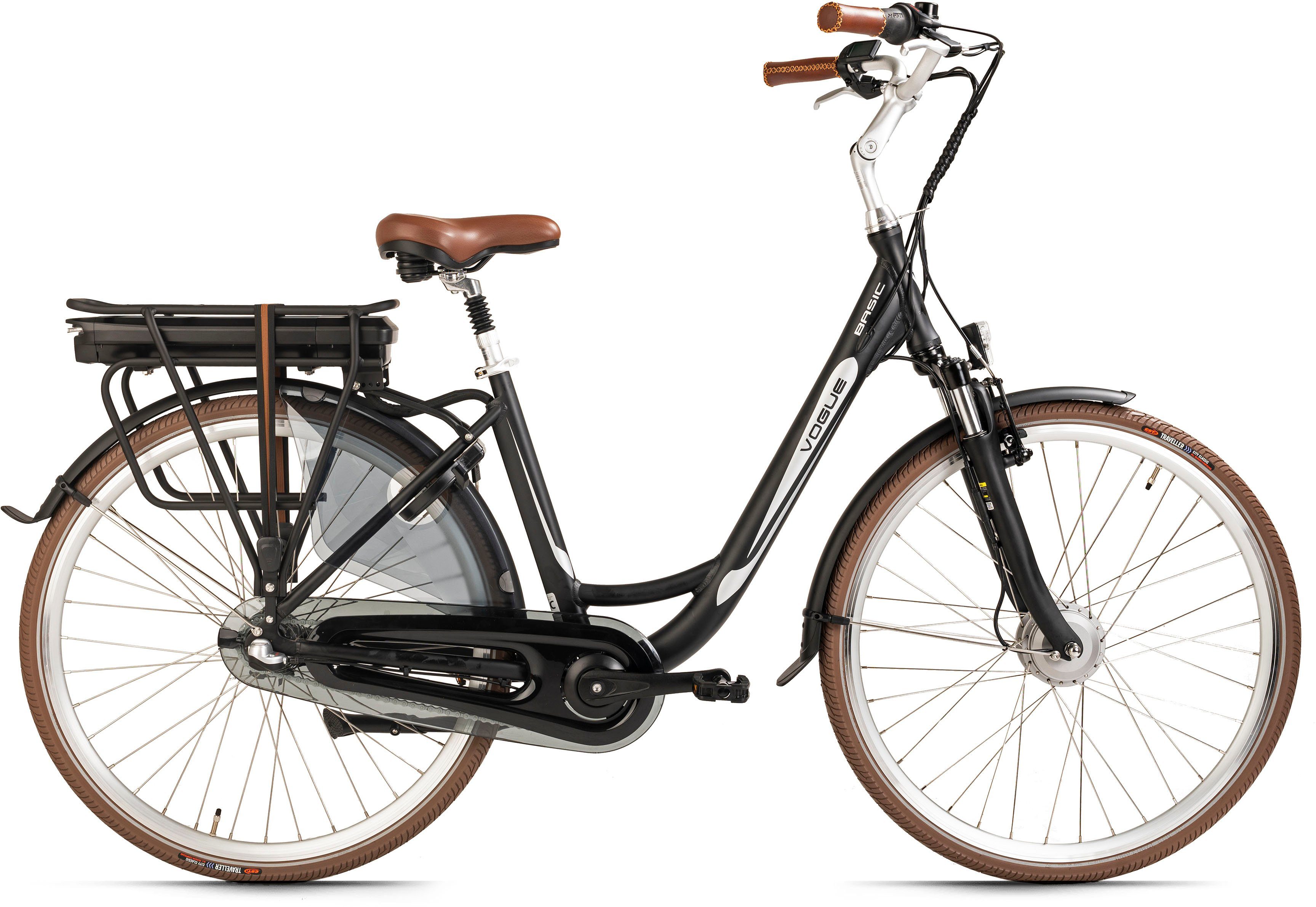 Toller Verkauf VOGUE BIKE E-Bike Basic, 3 Wh Gang Nexus Nabenschaltung, Frontmotor, Shimano Akku Schaltwerk, 468