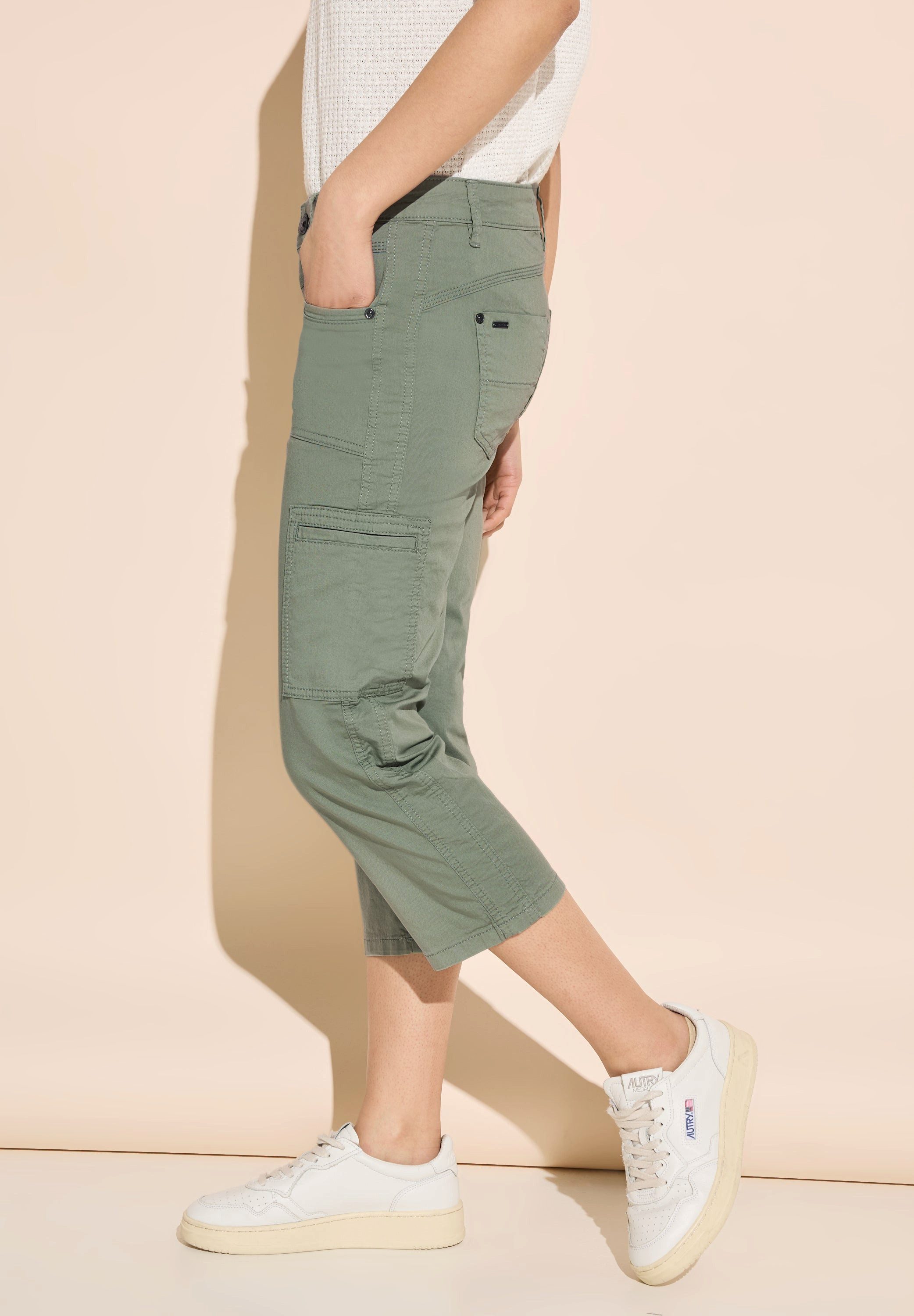 STREET ONE 3/4-Hose Sportive 3/4 Cargohose günstig online kaufen