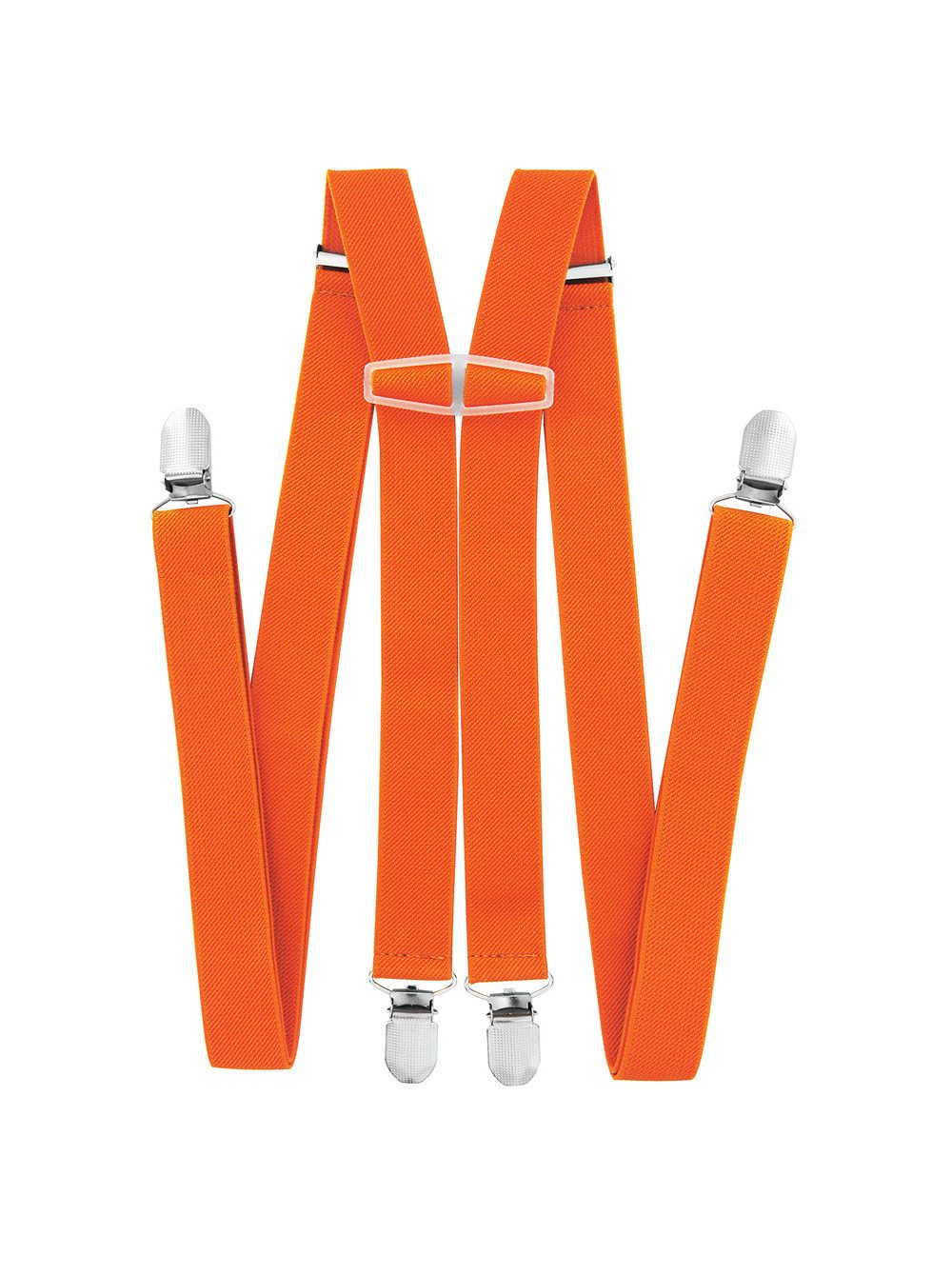 axy Hosenträger Herren Hosenträger 4 Stabile Clips H-Form 2,5cm Breit verstellbar und elastisch 120cm Lang