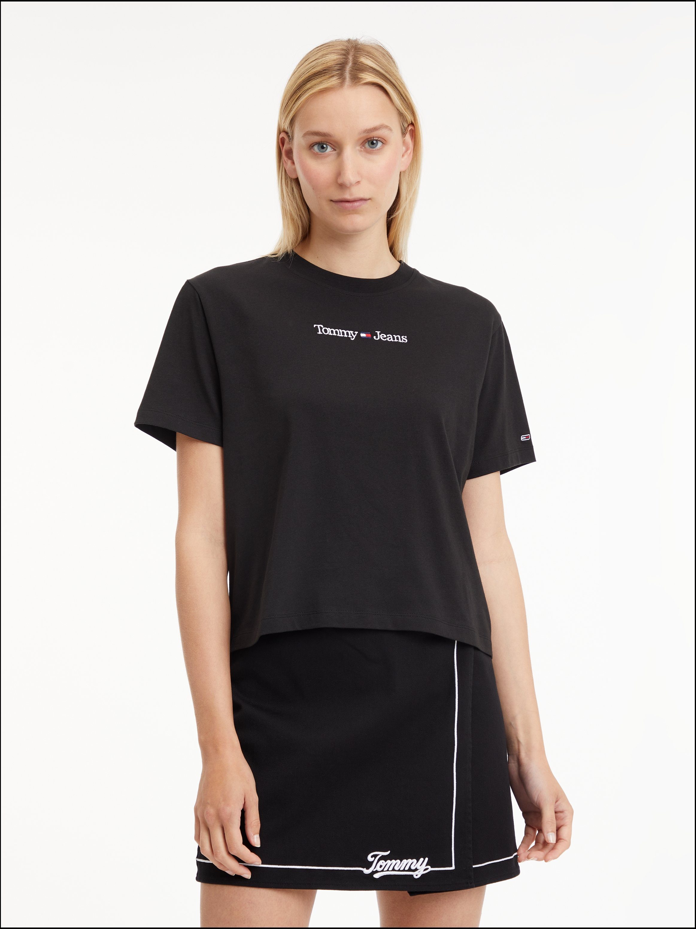 Tommy Jeans Kurzarmshirt TJW CLS SERIF günstig online kaufen
