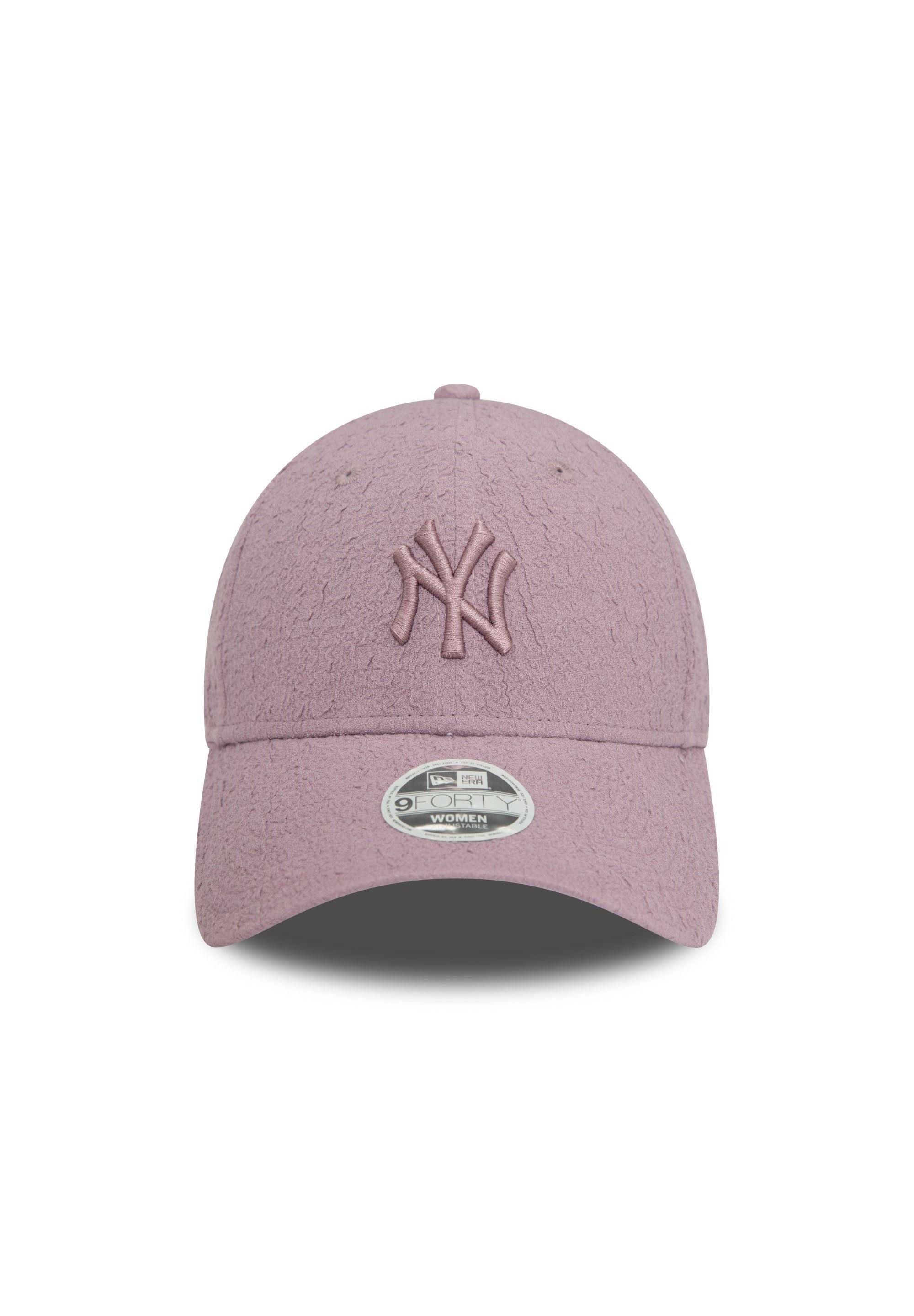 New Era Baseball Cap Los Angeles Dodgers MLB Bubble Stitch Lila 9Forty Verstellbare Damen C (1-St)