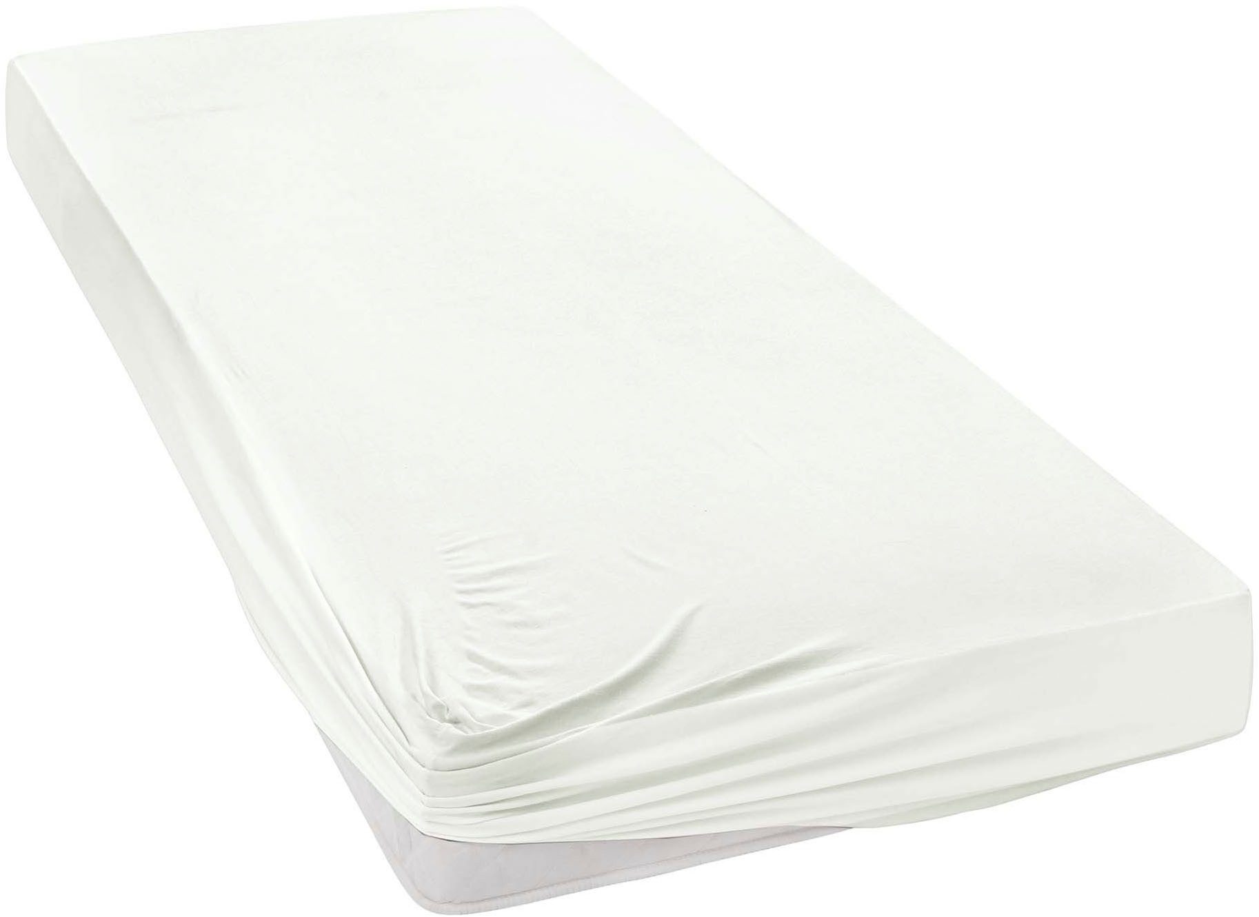 Janine Spannbettlaken ELASTIC 5002, Jersey-Elasthan, Gummizug: günstig online kaufen