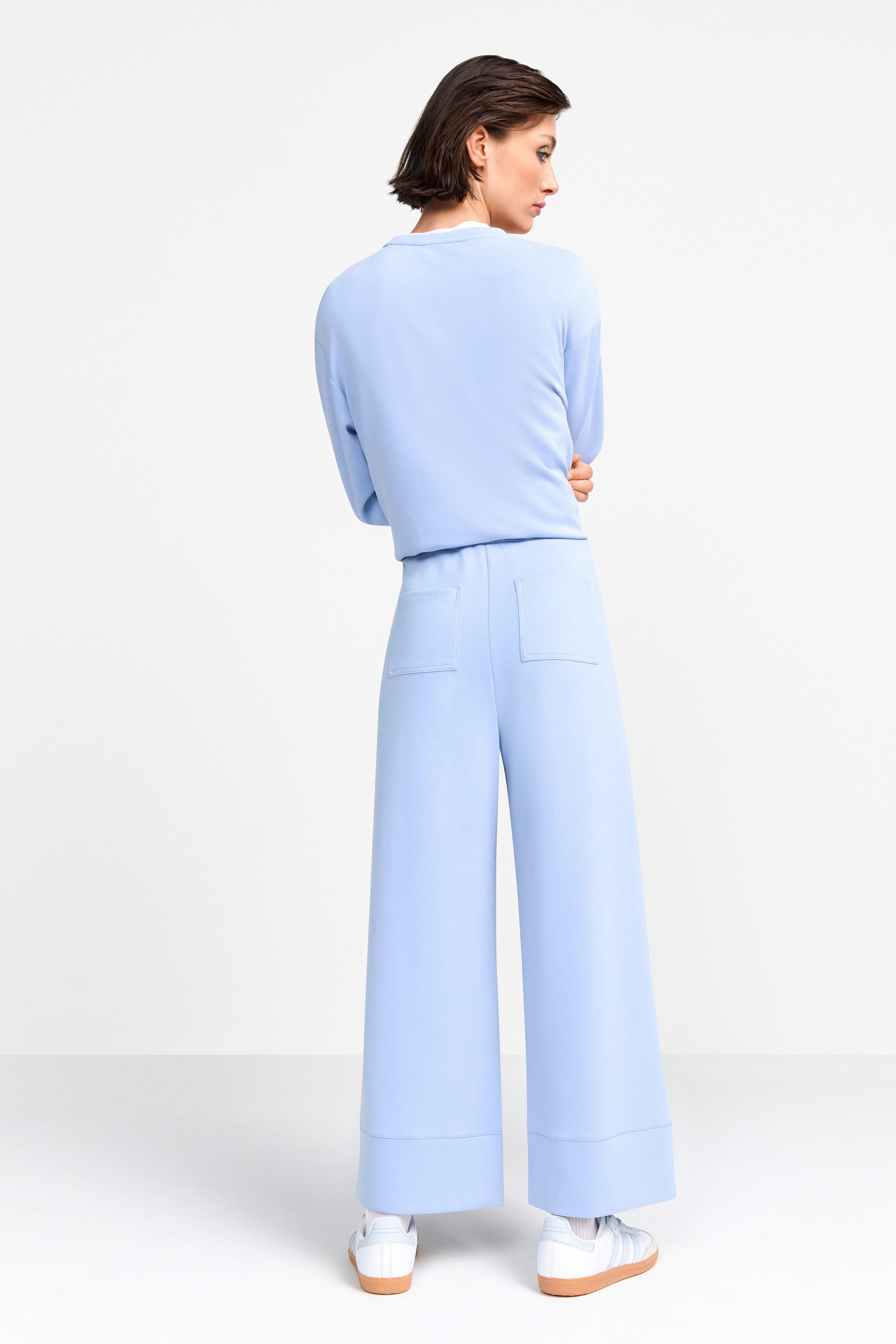 RICHROYAL Culotte 2409 T Peach Culotte aus fester, gepeachter Qualität