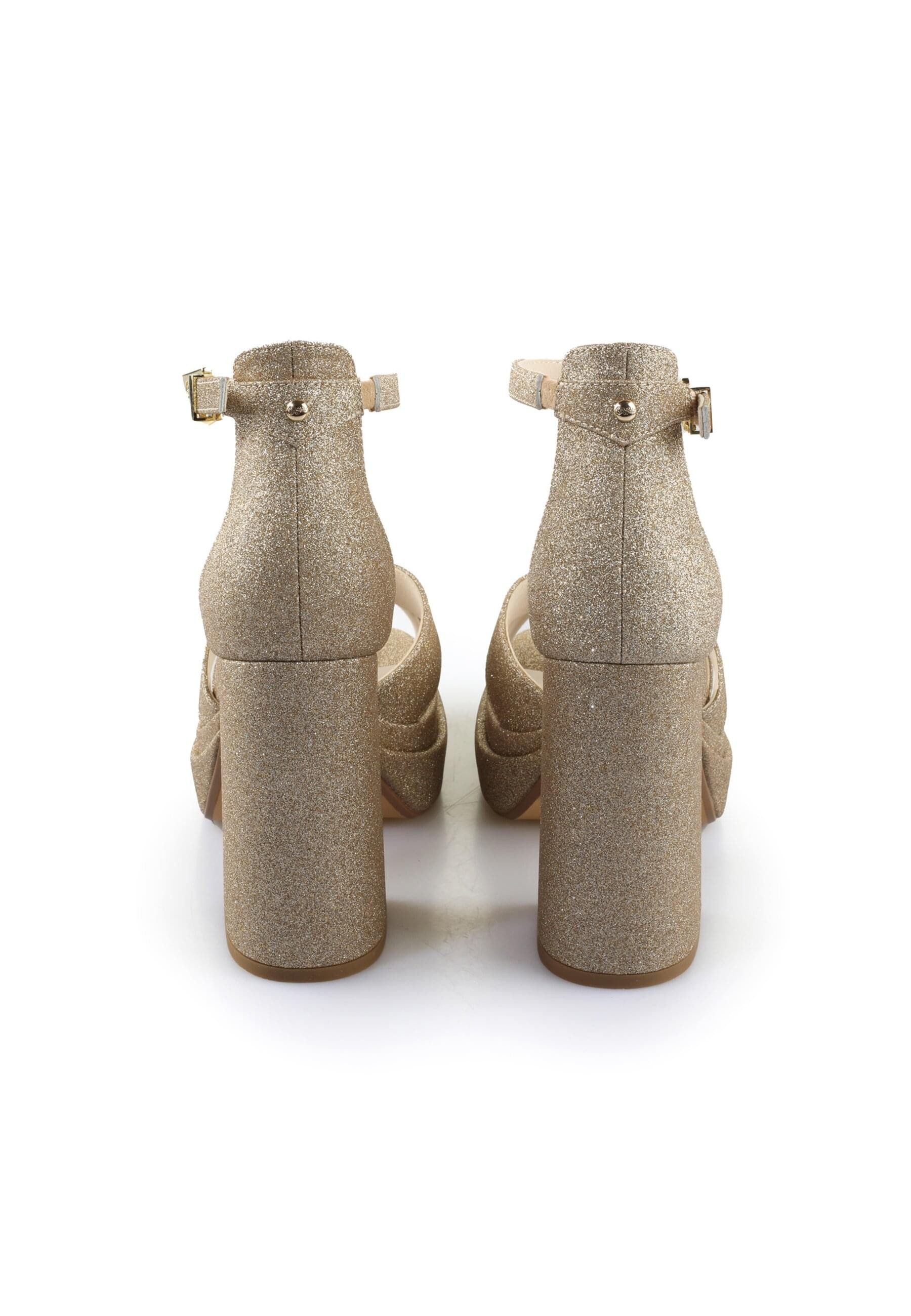 Buffalo Buffalo Cross -Vegan Glitter High-Heel-Pumps günstig online kaufen