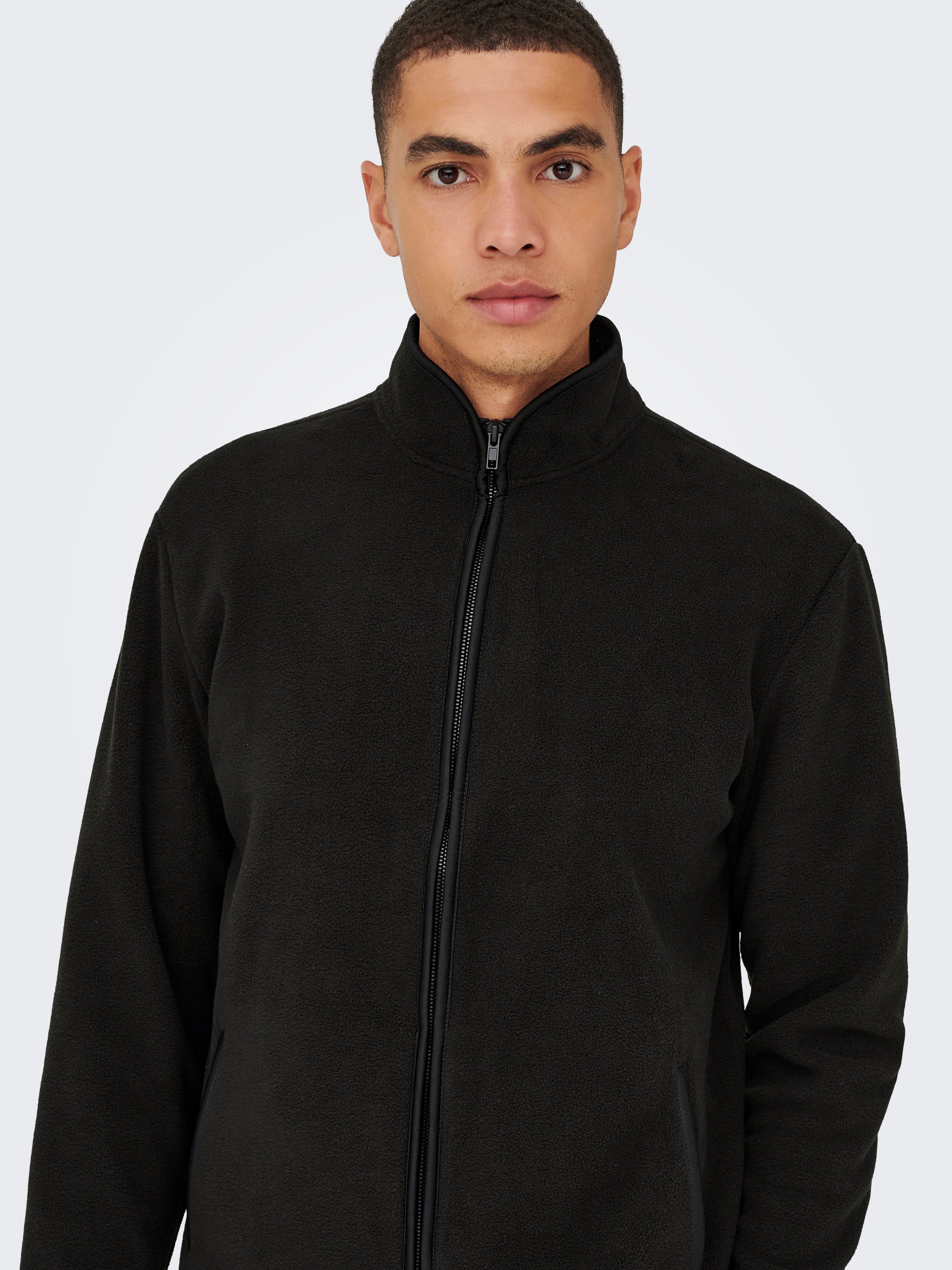 ONLY & SONS Kapuzensweatjacke ONSAKEEM FULL ZIP REG SWEAT OTL günstig online kaufen