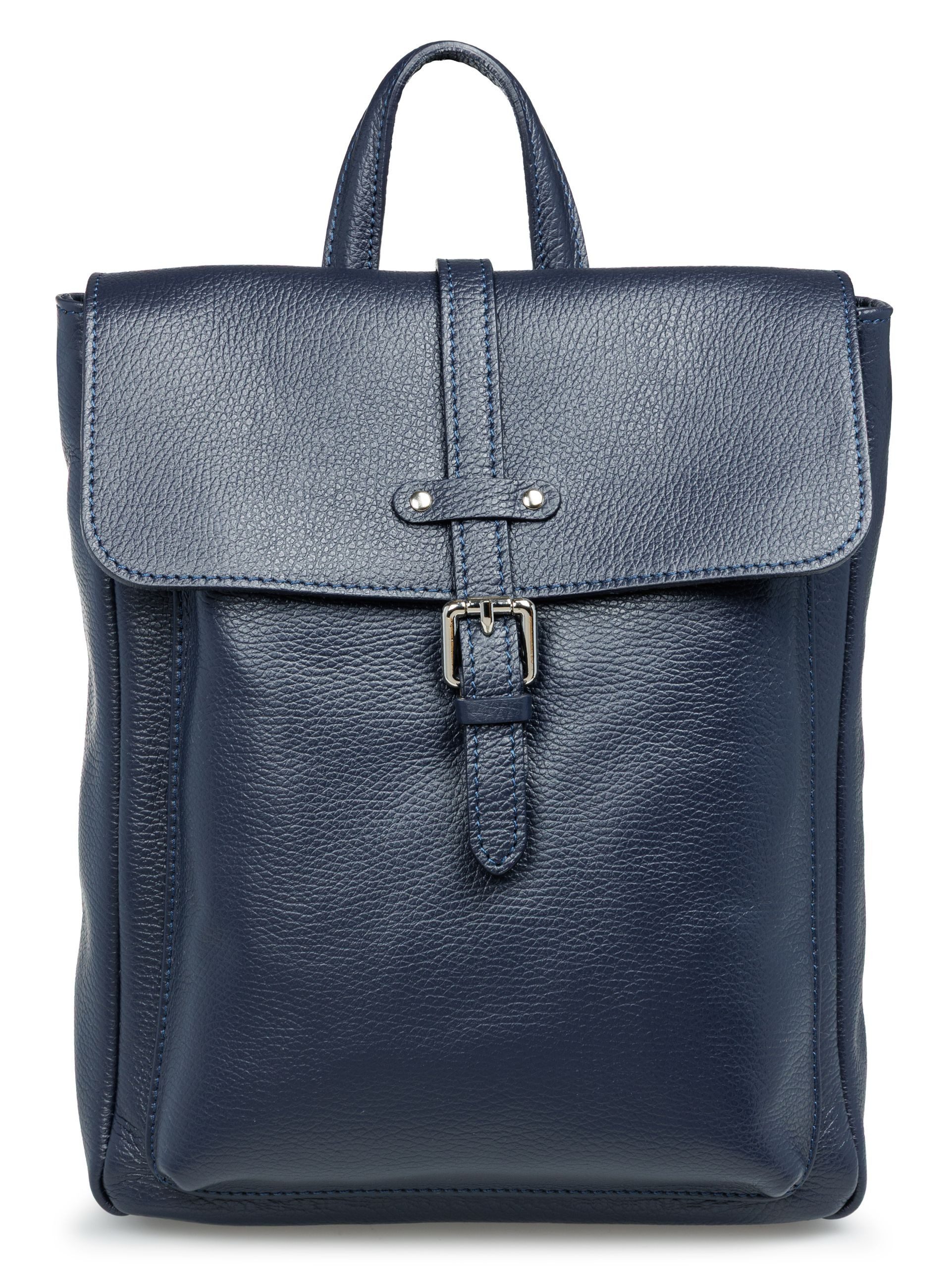 Cityrucksack Leder City Rucksack eleganter Backpack - PREMIUM LINE - Modell No.854