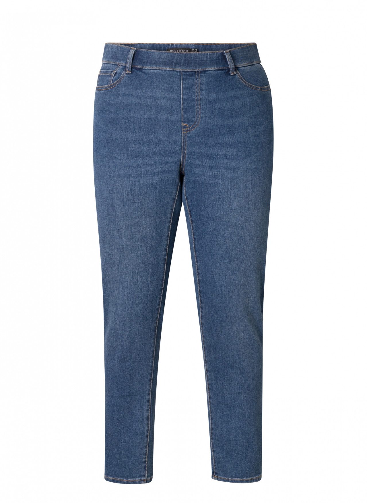 Base Level Curvy Jeggings in großen Größen, mit Gummizug und Stretch