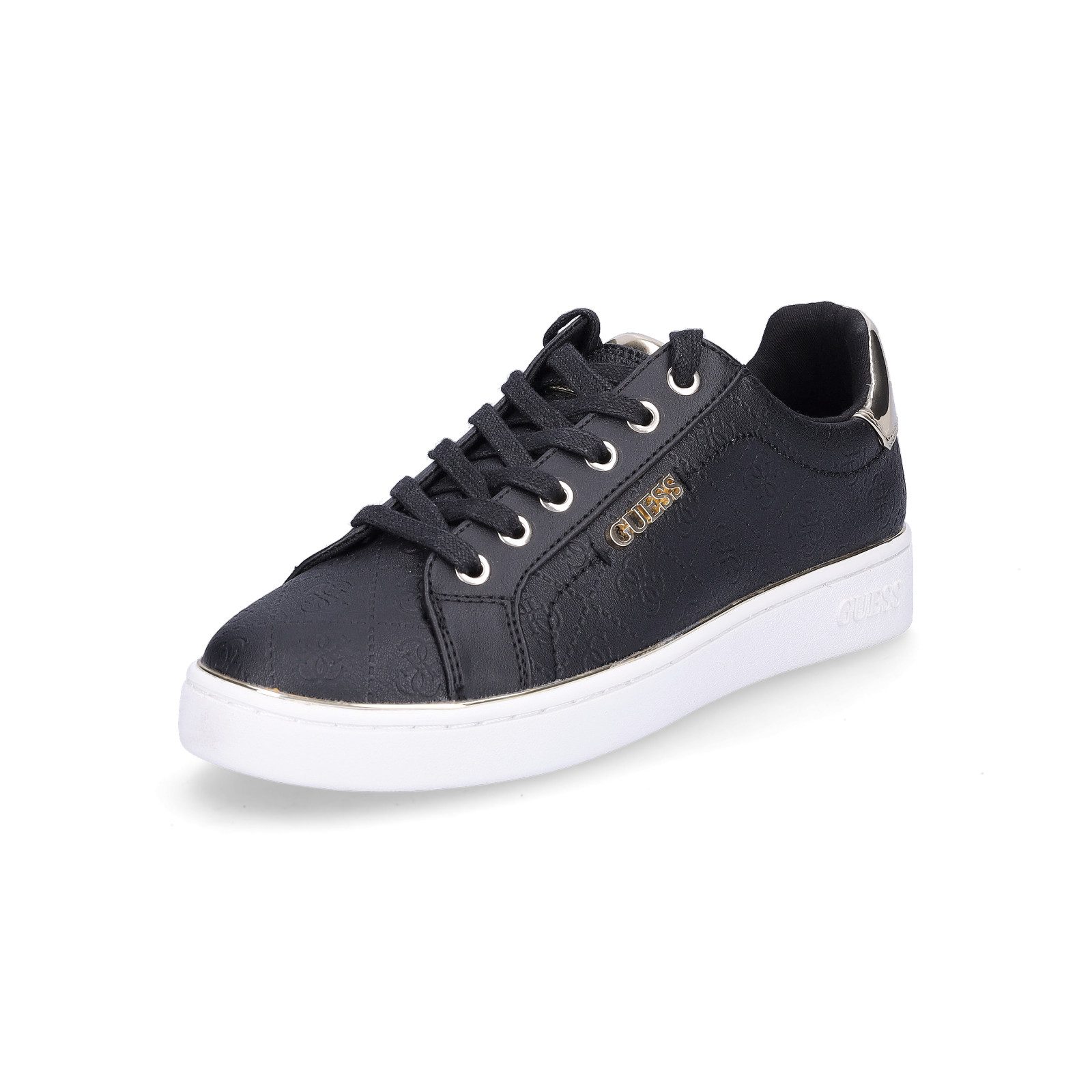 Guess Damen Sneaker Beckie schwarz Sneaker