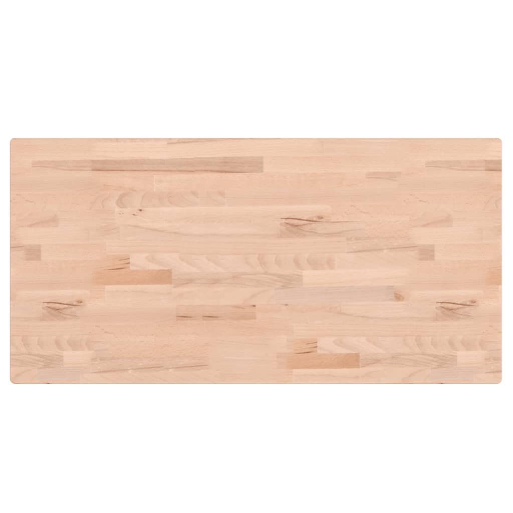 Massivholz 80x40x1,5 Buche furnicato Tischplatte Rechteckig cm