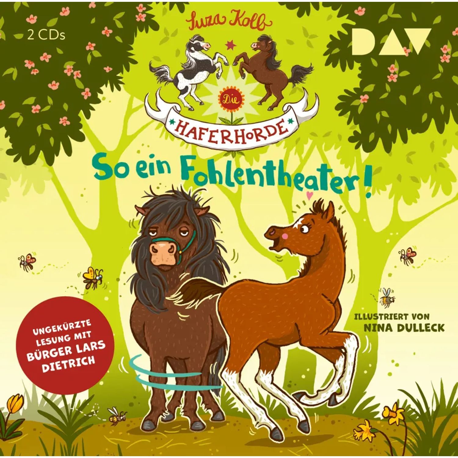 Der Audio Verlag Hörspiel Die Haferhorde - So ein Fohlentheater!,2 Audio-CDs